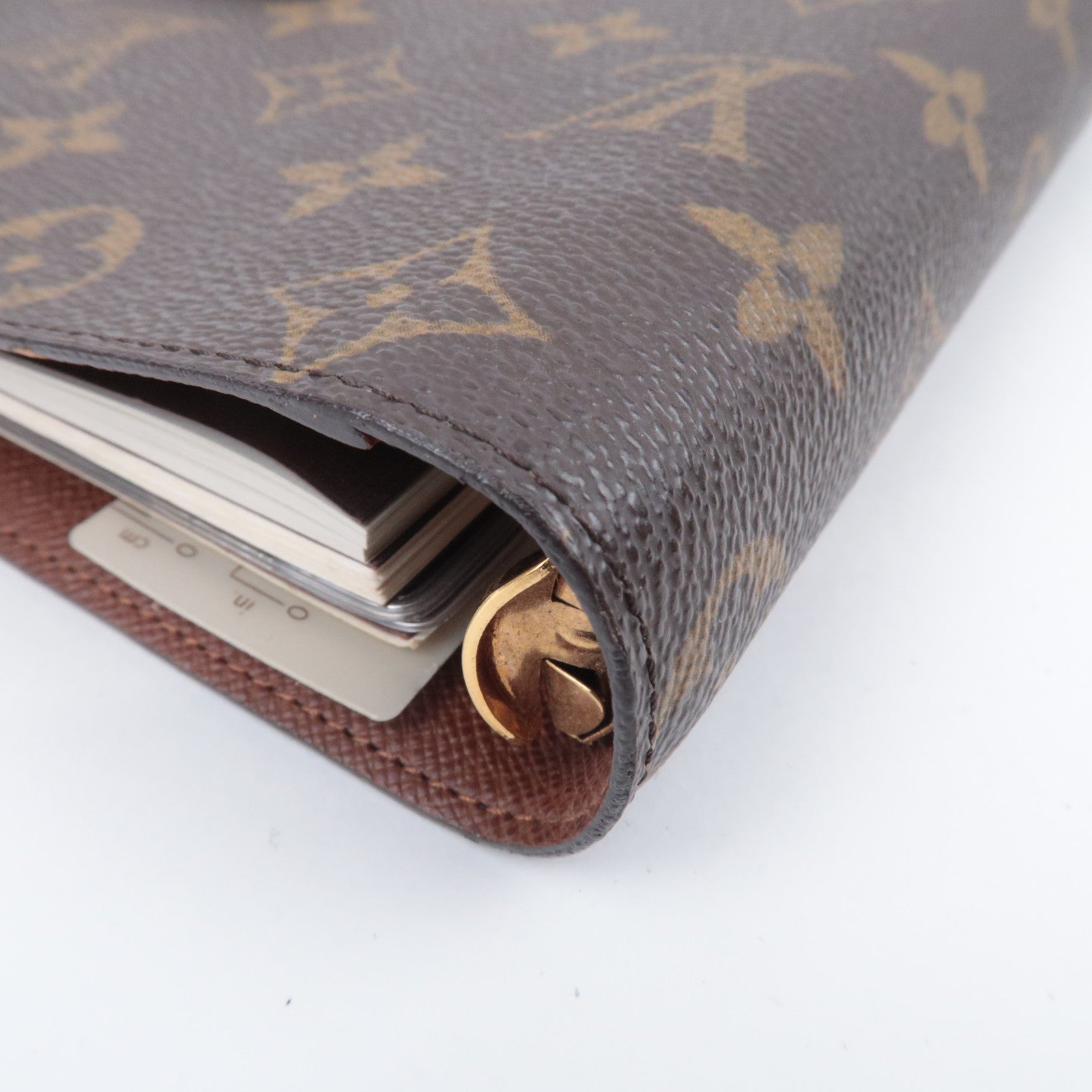 Louis Vuitton Monogram Agenda MM Planner Cover R20105