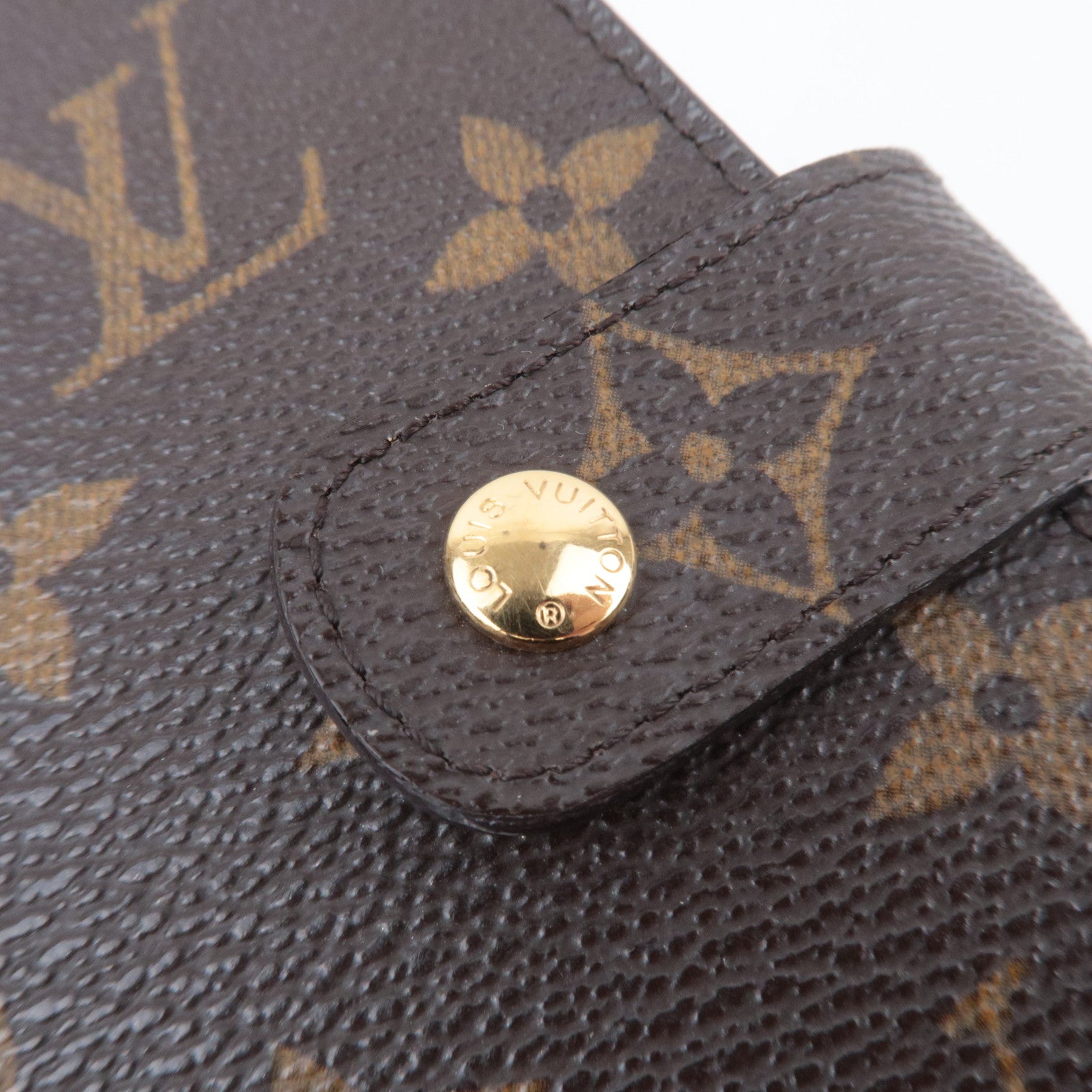 Louis Vuitton Monogram Agenda MM Planner Cover R20105
