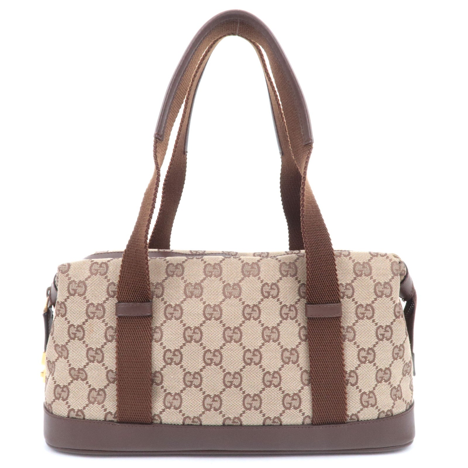 GUCCI GG Canvas Shoulder Bag Brown 9273490181