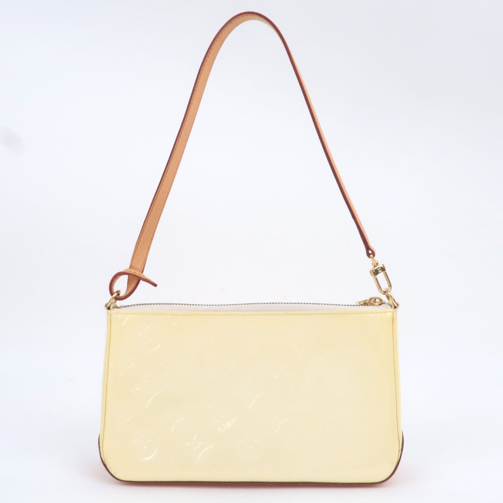 Louis Vuitton Monogram Vernis Mallory Shoulder Bag Perle M91333