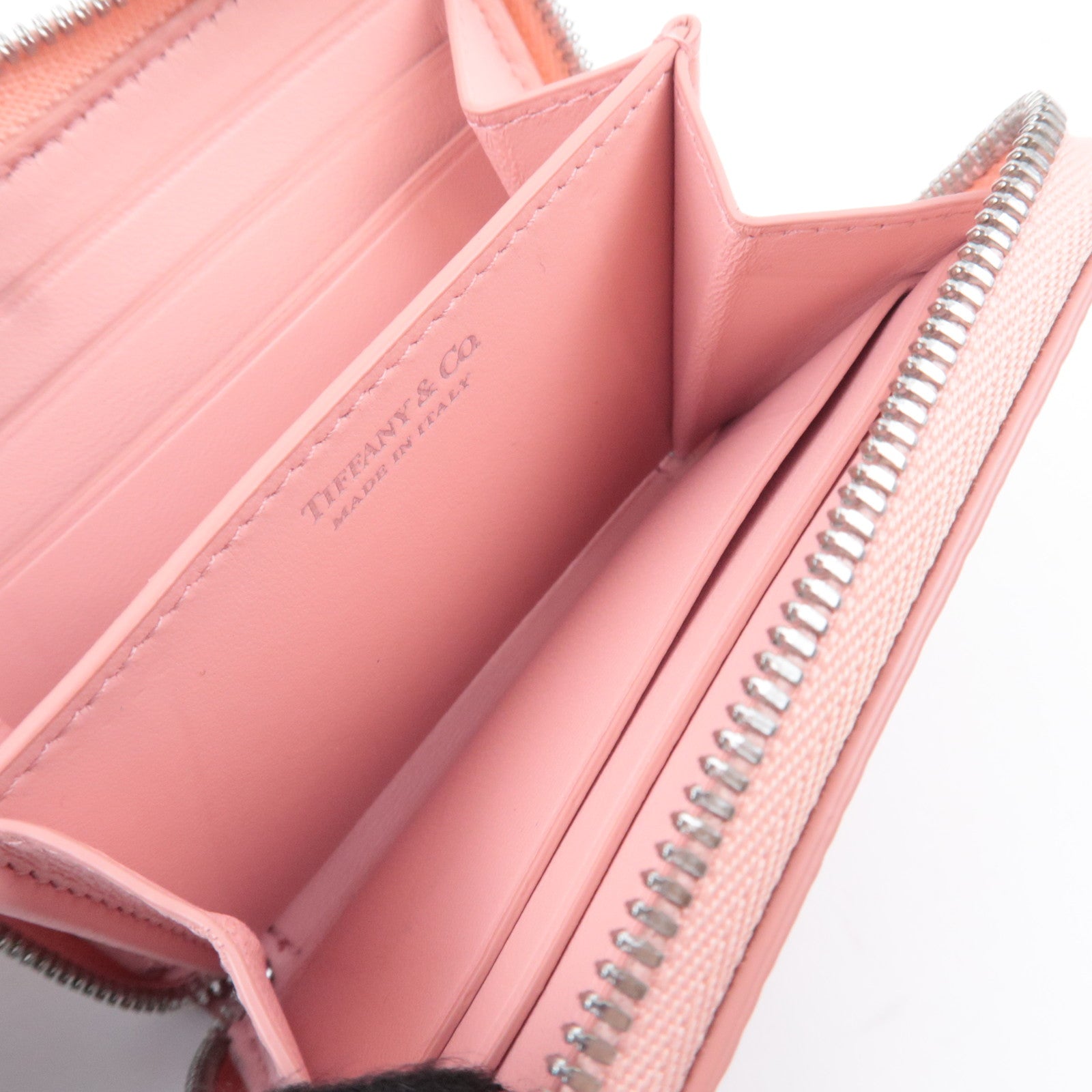 Tiffany Return To Tiffany Leather Coin Case Pink