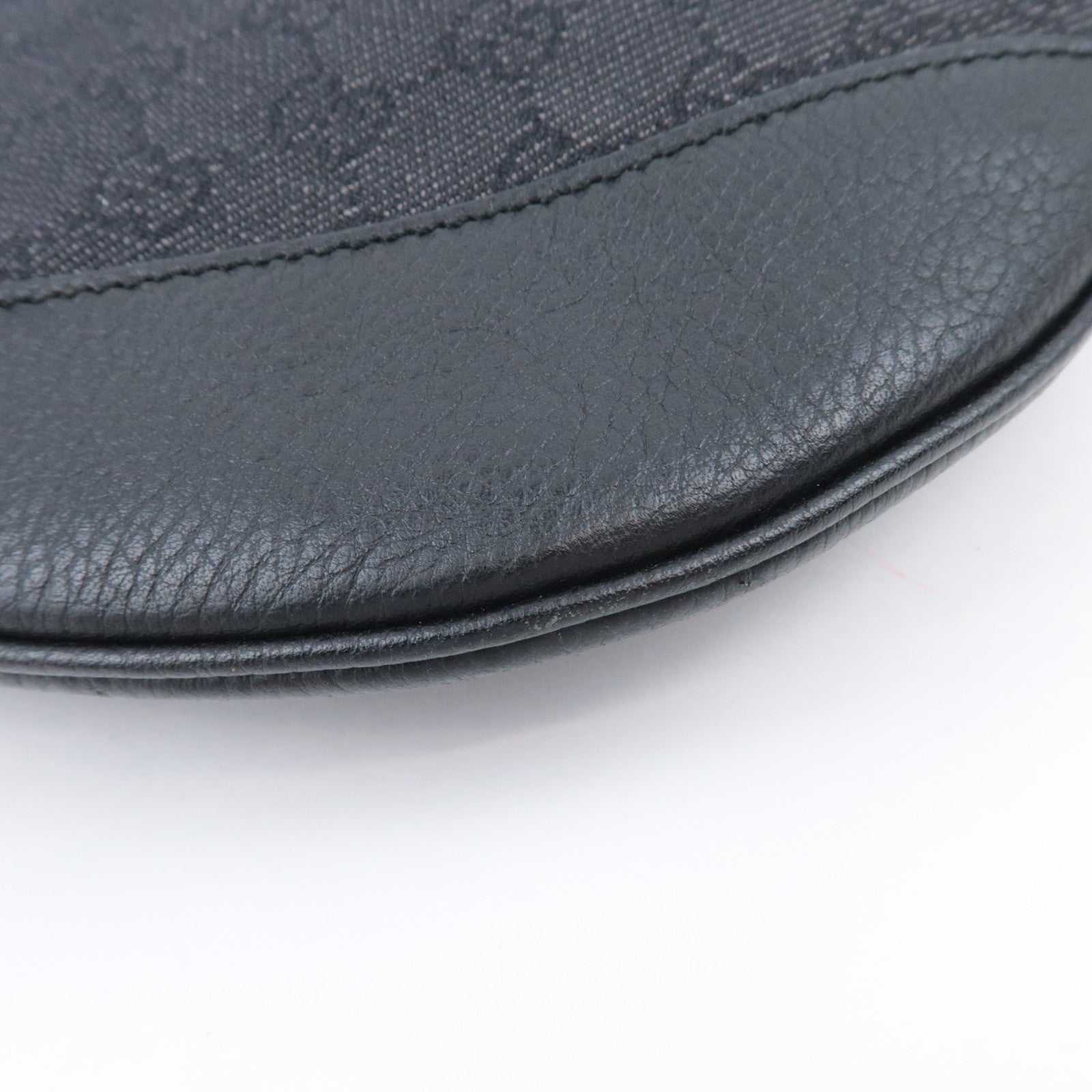 GUCCI GG Canvas Shoulder Bag Black 272380