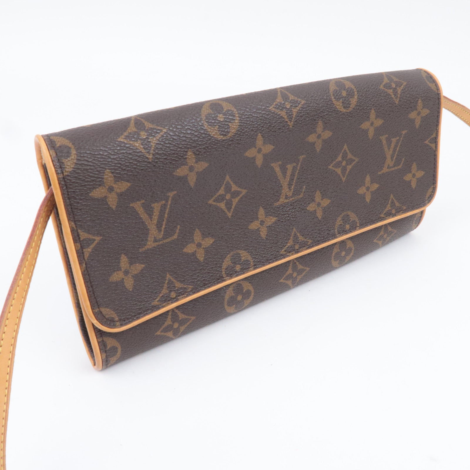 Louis Vuitton Monogram Pochette Twin GM Shoulder Bag M51852