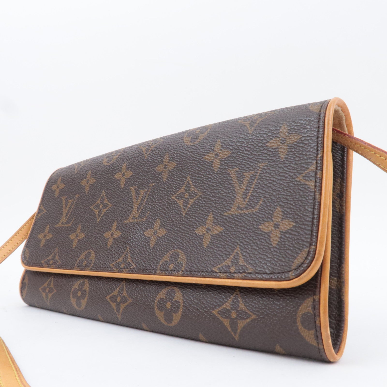 Louis Vuitton Monogram Pochette Twin GM Shoulder Bag M51852