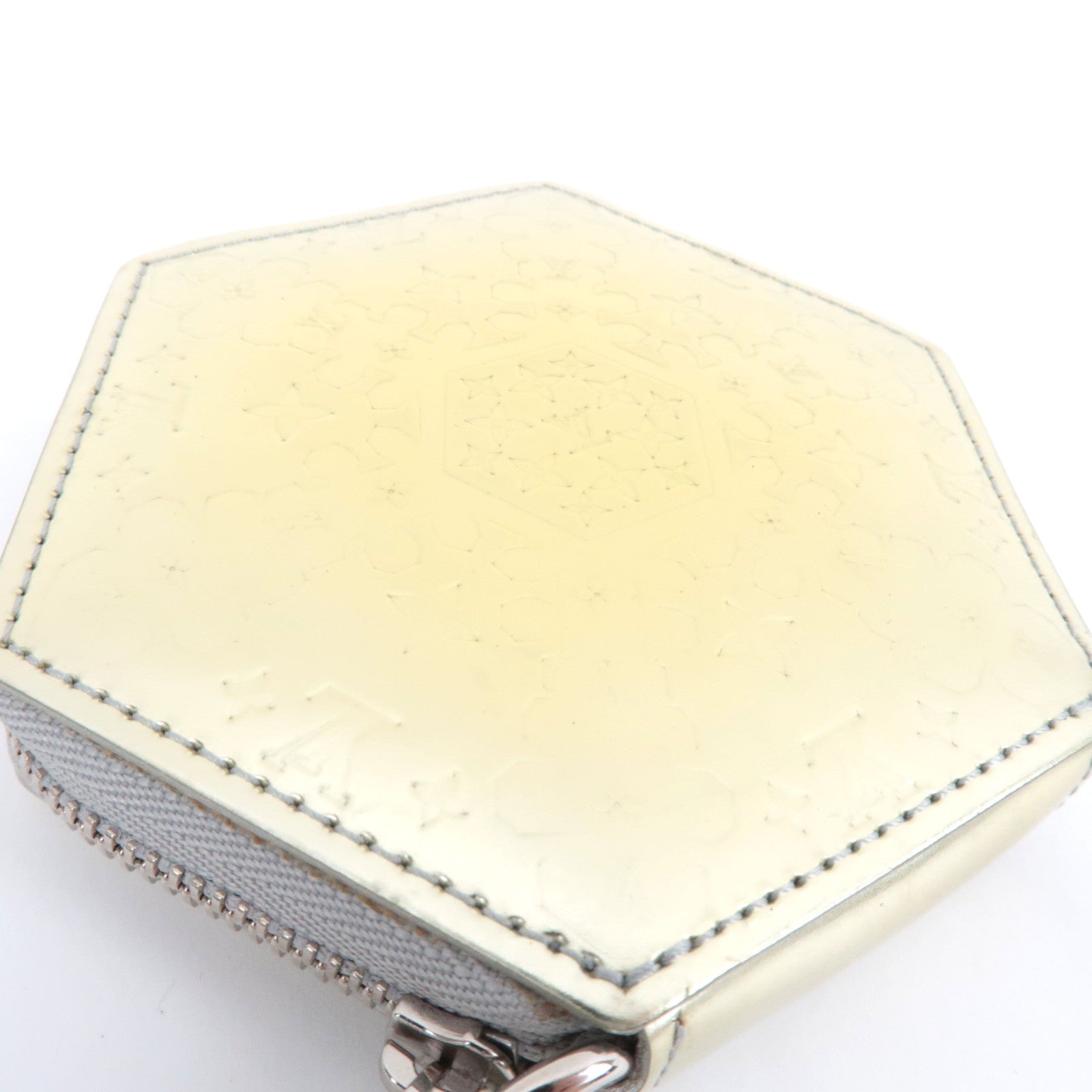 Louis Vuitton Vernis Porte Monnaie Flocon Coin Case M58215