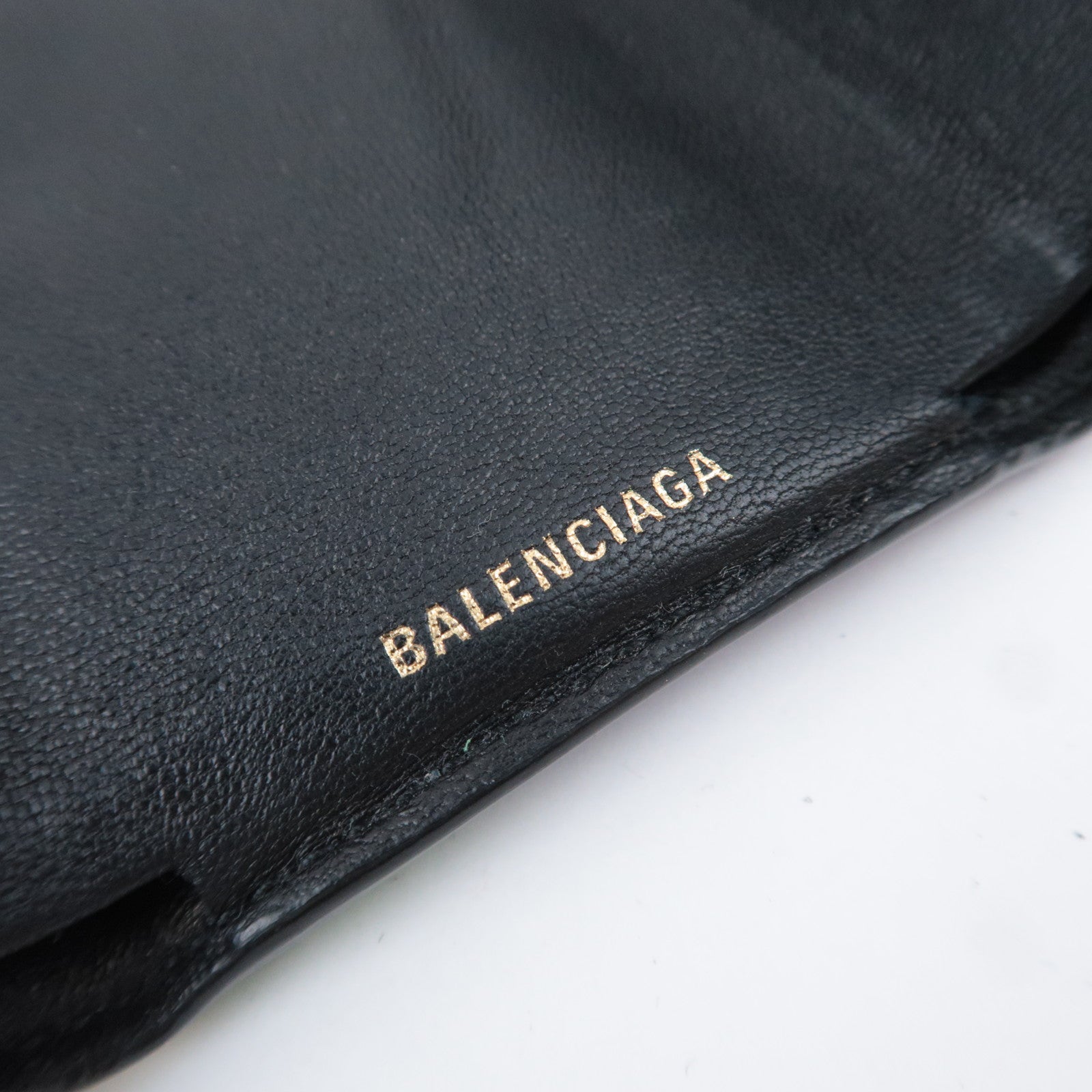 BALENCIAGA Rainbow Leather Wallet 558208