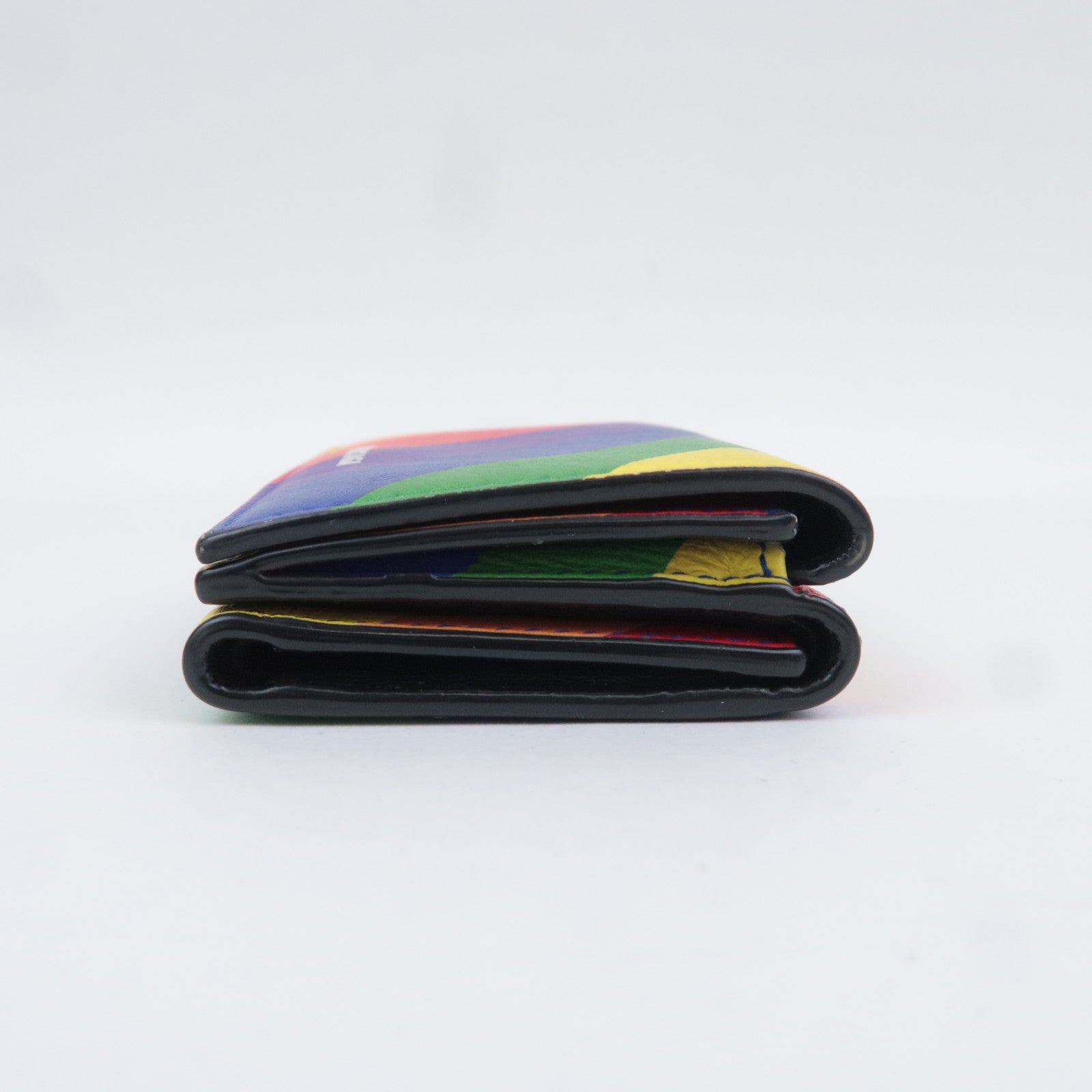 BALENCIAGA Rainbow Leather Wallet 558208