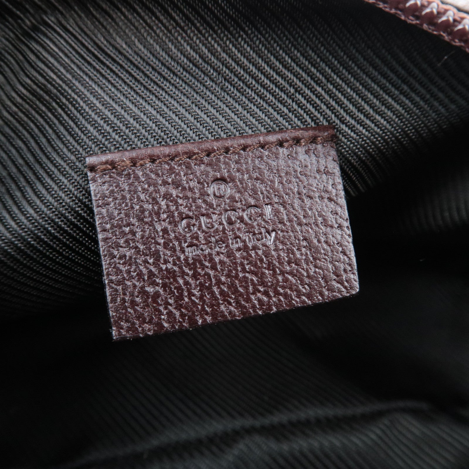 GUCCI GG Canvas Small Pouch Brown 29596