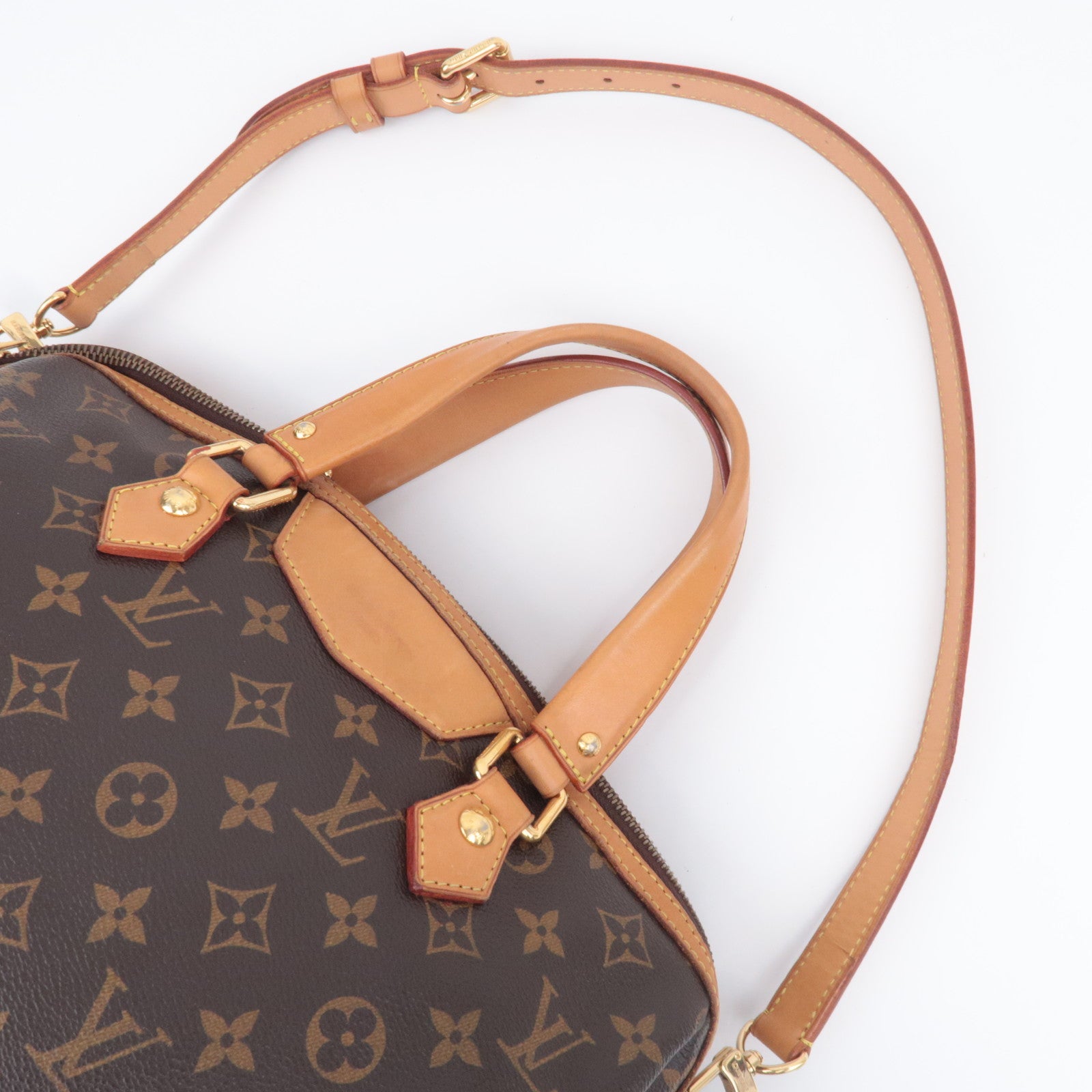 Louis Vuitton Monogram Retiro PM 2Way Handbag M40325
