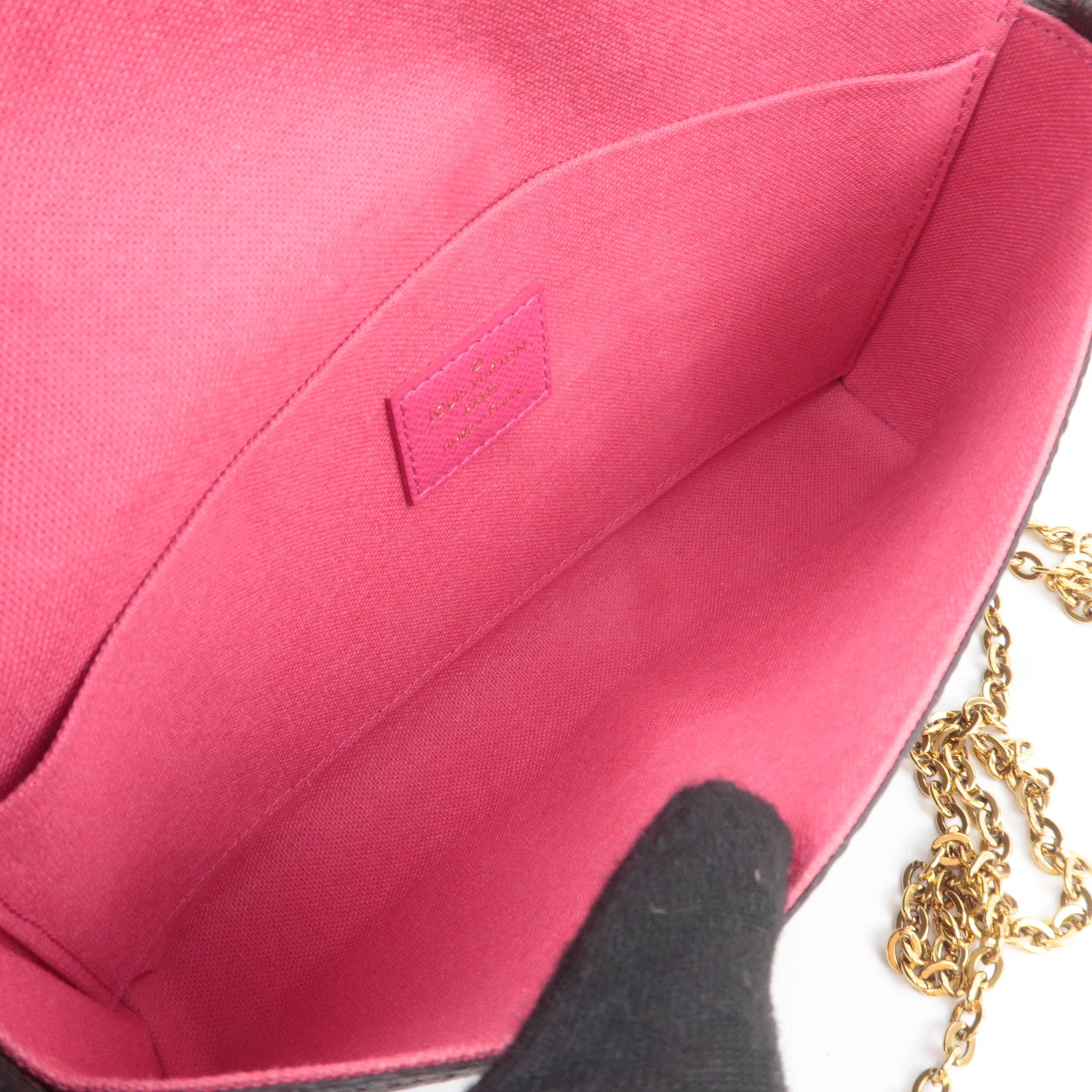 Louis Vuitton Monogram Love Lock Pochette Felicie Shoulder Bag M63999