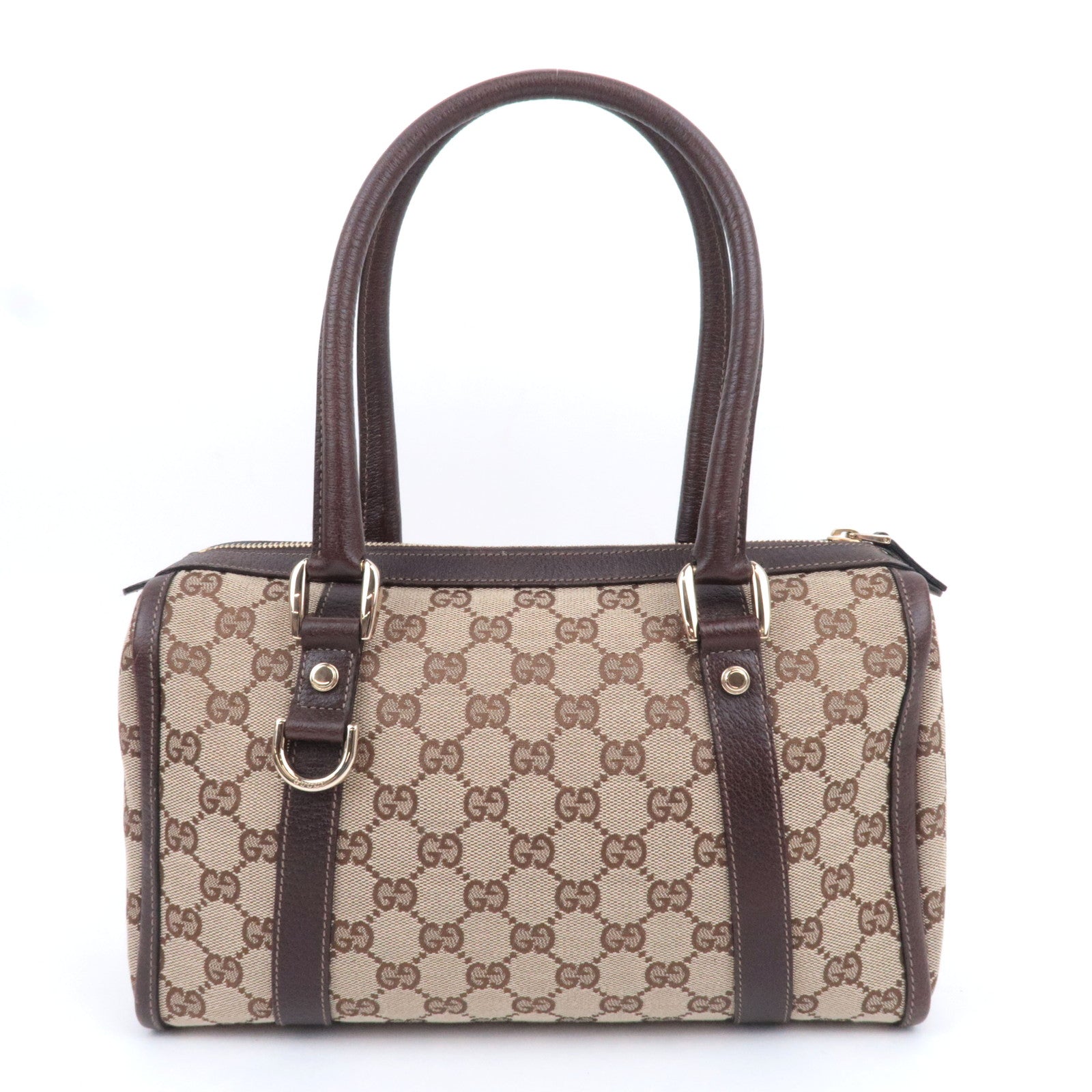 GUCCI Abby GG Canvas Shoulder Bag Beige 130942