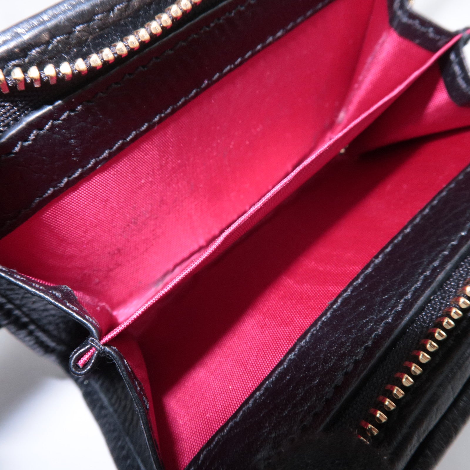 GUCCI GG Marmont Leather Wallet Japan Limited Black 772738