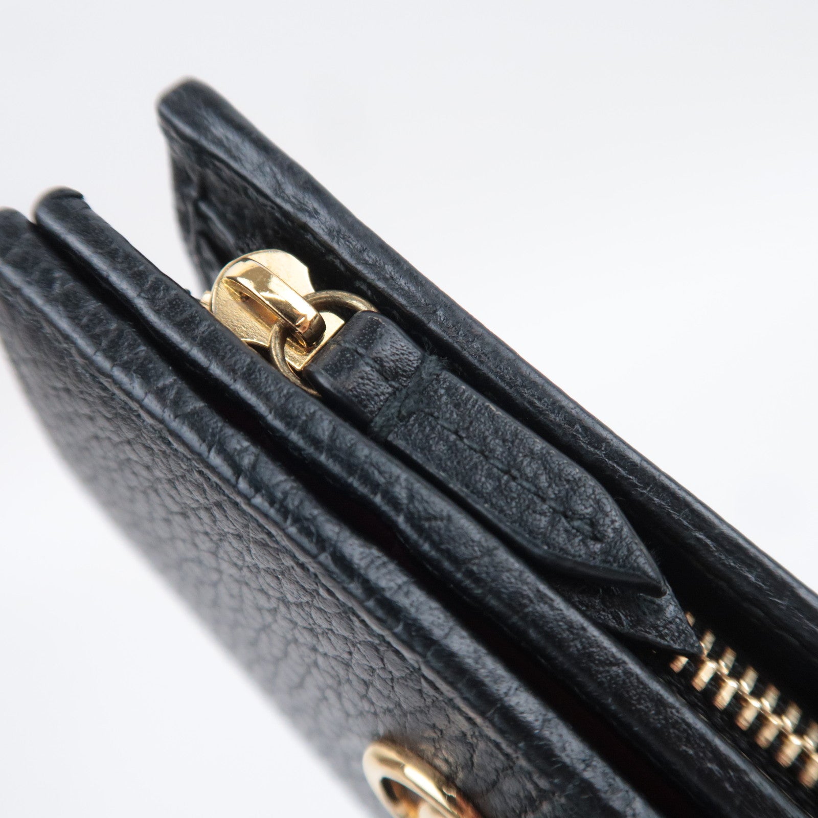 GUCCI GG Marmont Leather Wallet Japan Limited Black 772738