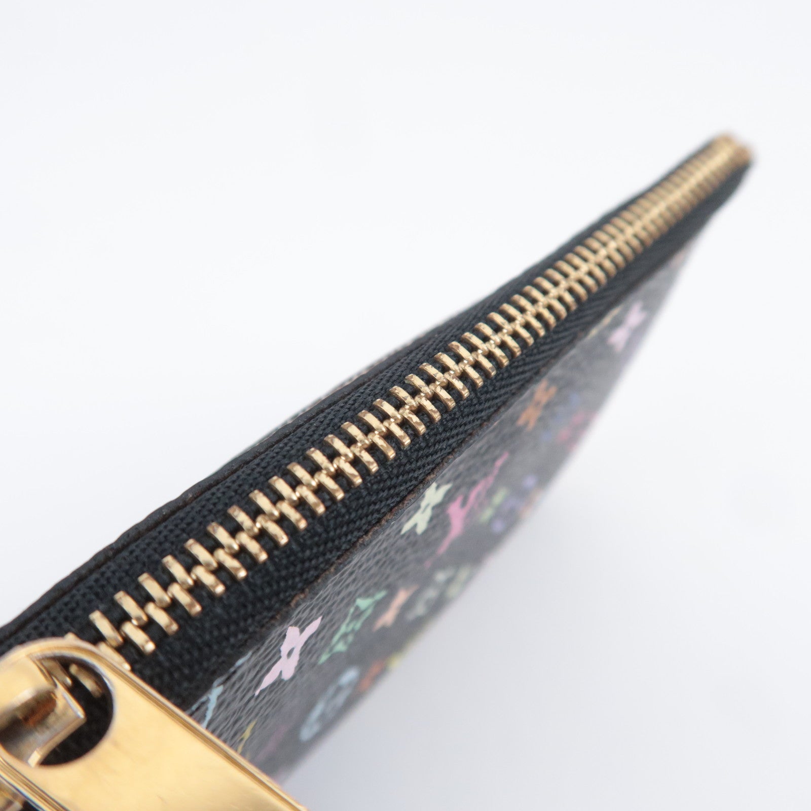 Louis Vuitton Monogram Multicolor Pochette Cles Coin Case Noir Grunard M93735