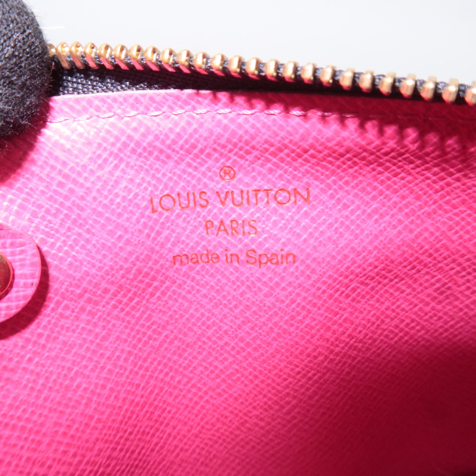 Louis Vuitton Monogram Multicolor Pochette Cles Coin Case Noir Grunard M93735