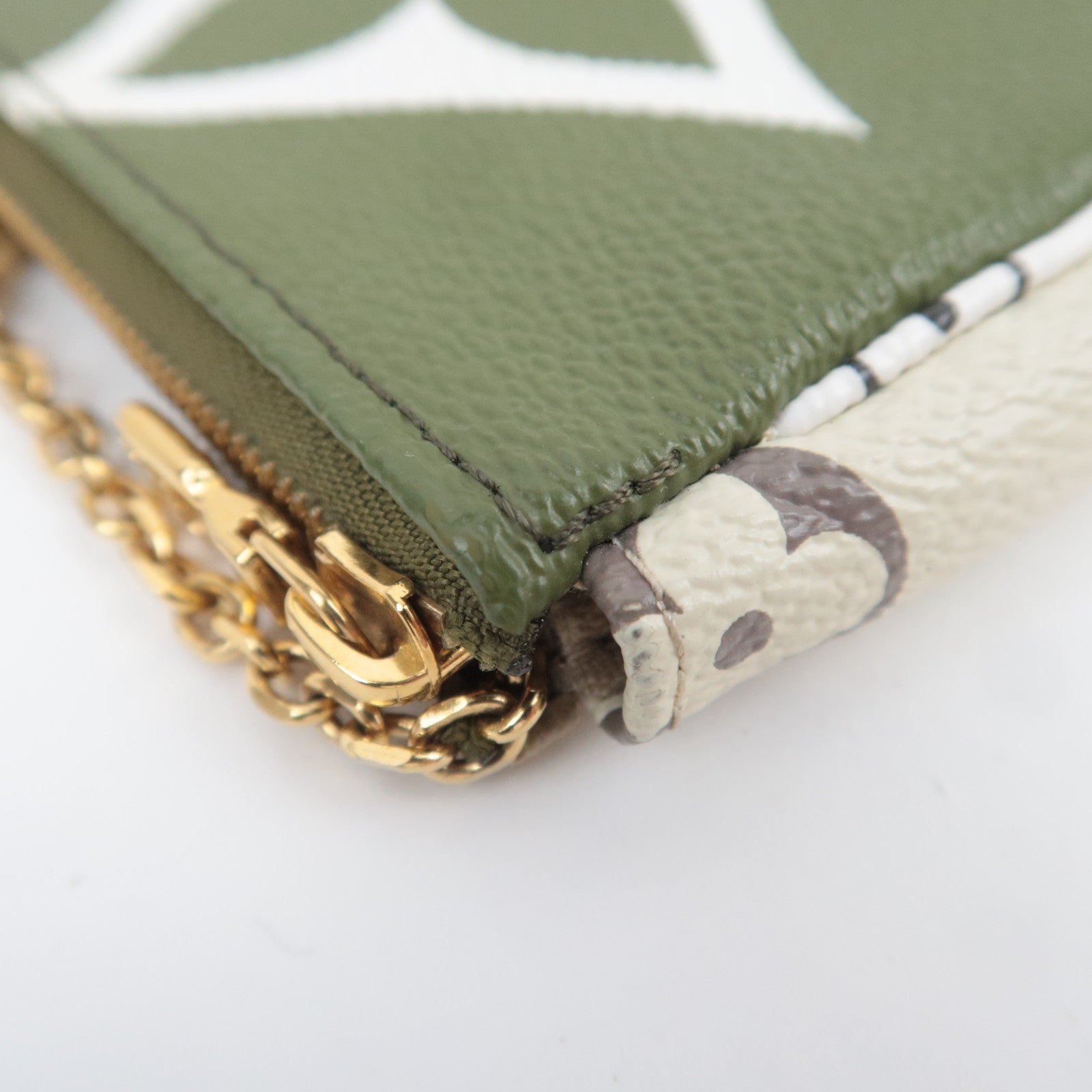 Louis Vuitton Monogram Giant Mini Pochette Accessoires Mini Bag Khaki M67579