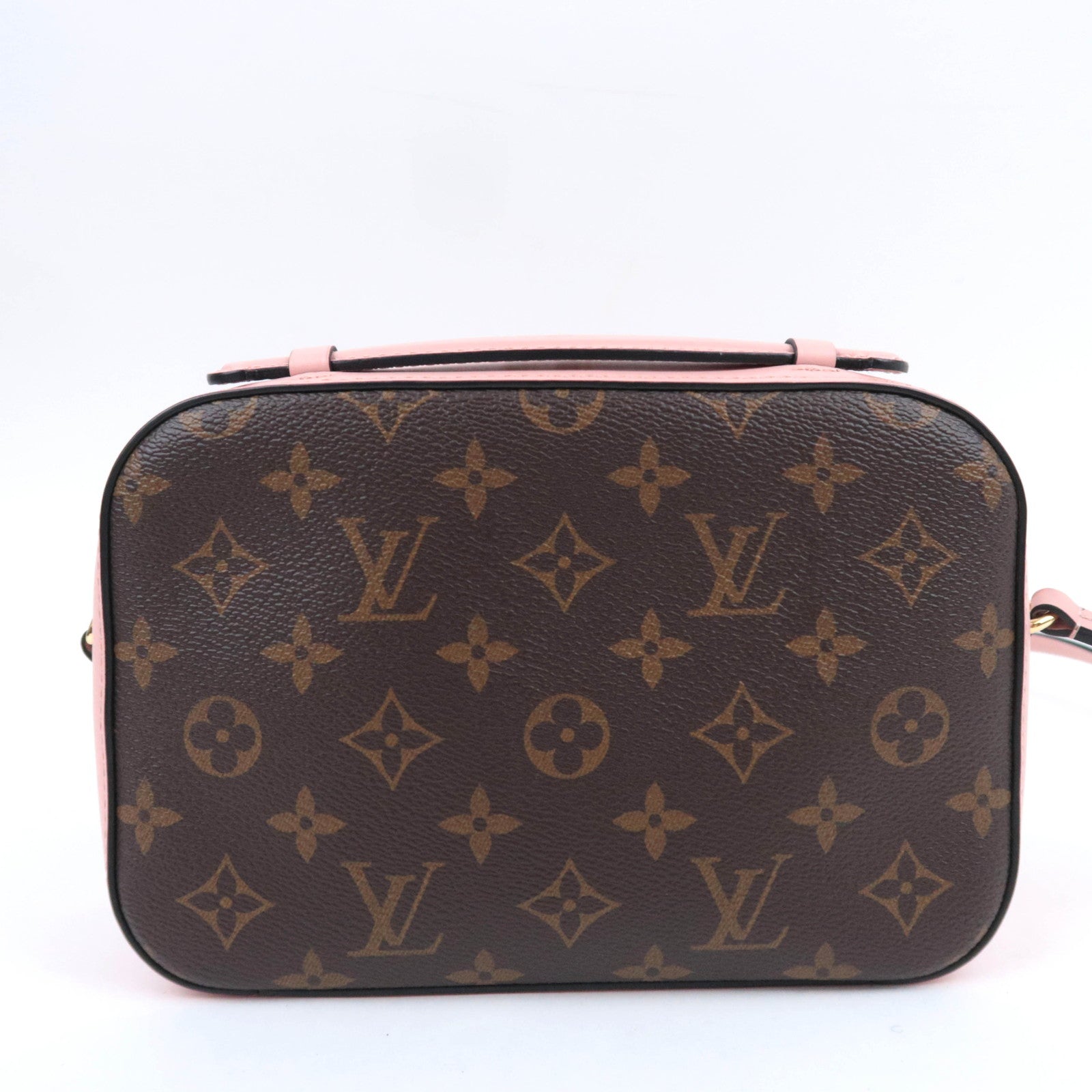 Louis Vuitton Monogram Saintonge Shoulder Bag Rose Poodle M44442