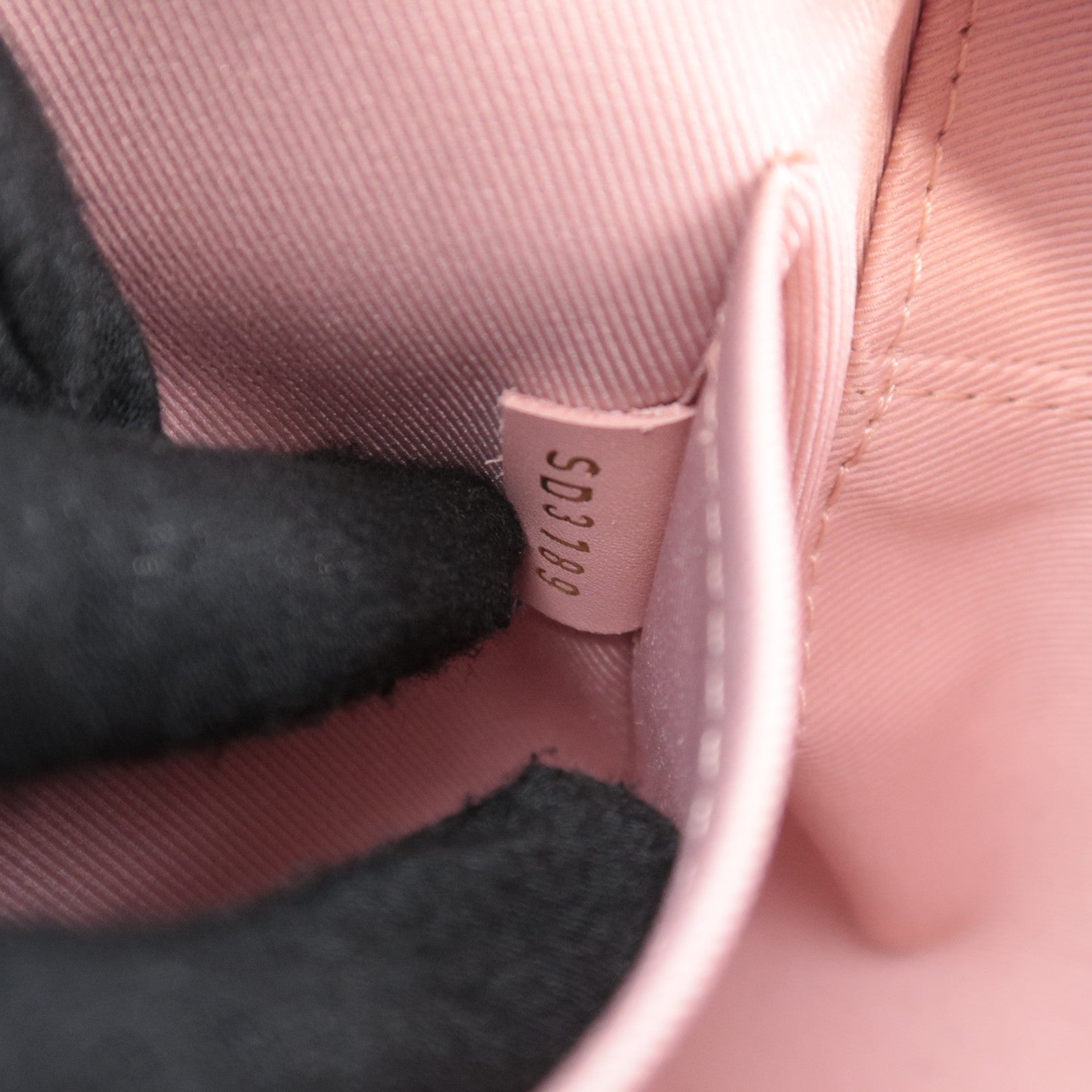 Louis Vuitton Monogram Saintonge Shoulder Bag Rose Poodle M44442