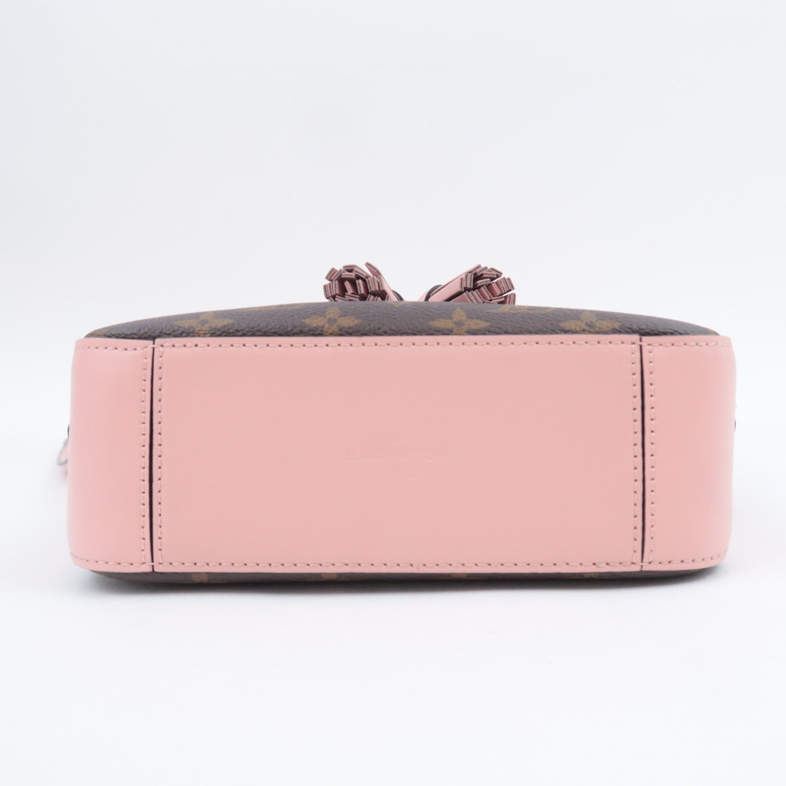 Louis Vuitton Monogram Saintonge Shoulder Bag Rose Poodle M44442