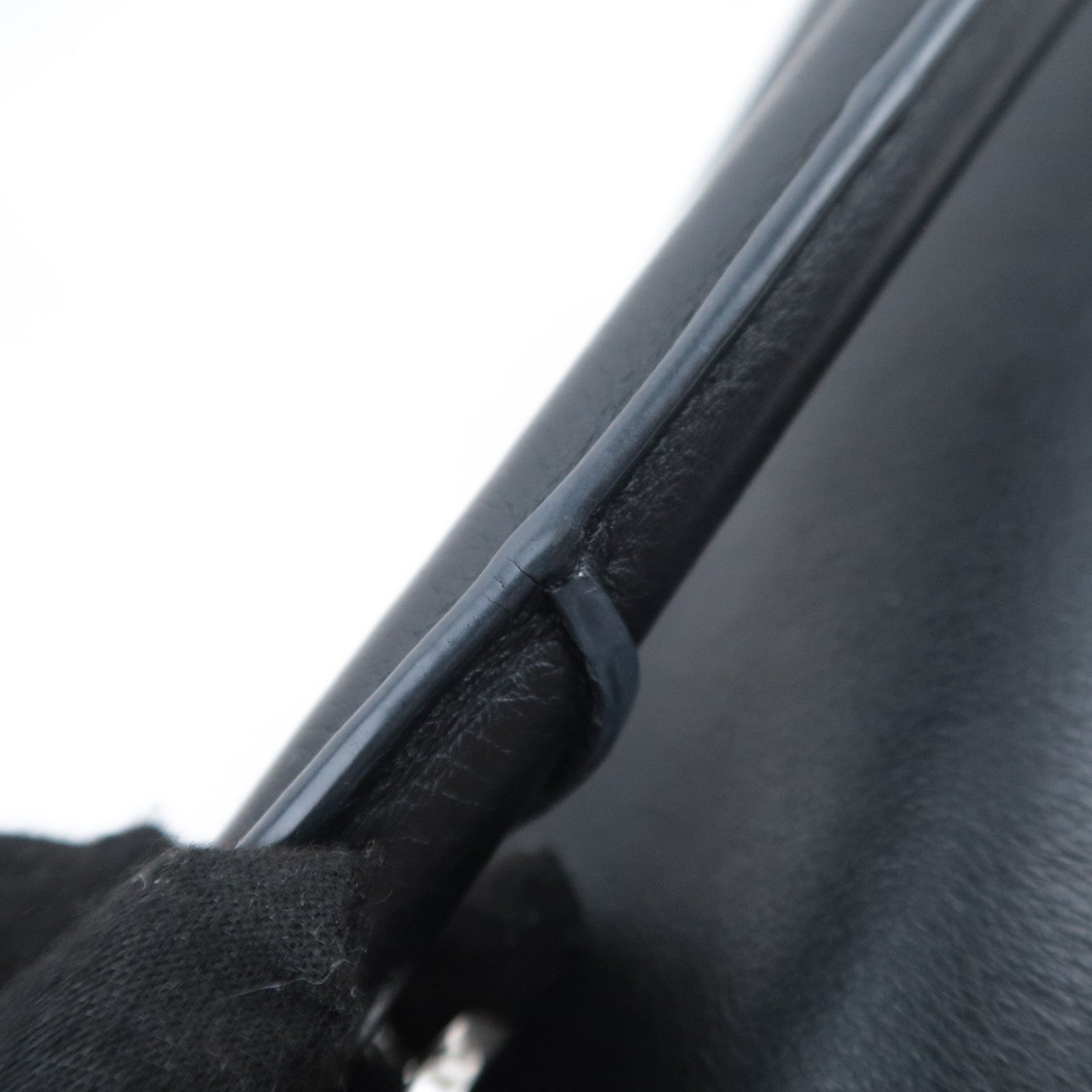 LOEWE Puzzle Bag Medium 2Way Leather Shoulder Bag Black