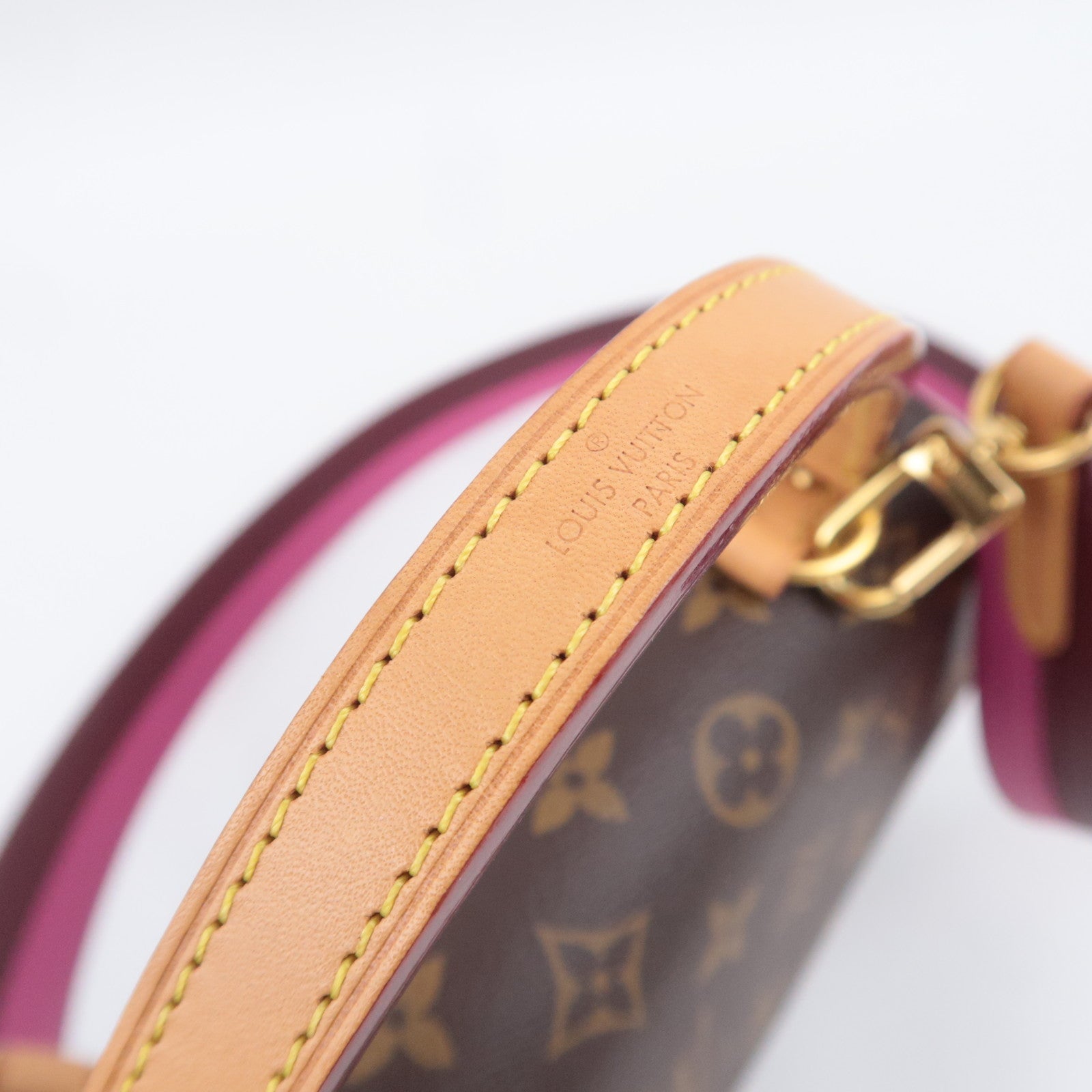 Louis Vuitton Monogram Cluny BB 2Way Handbag Fuchsia M42738