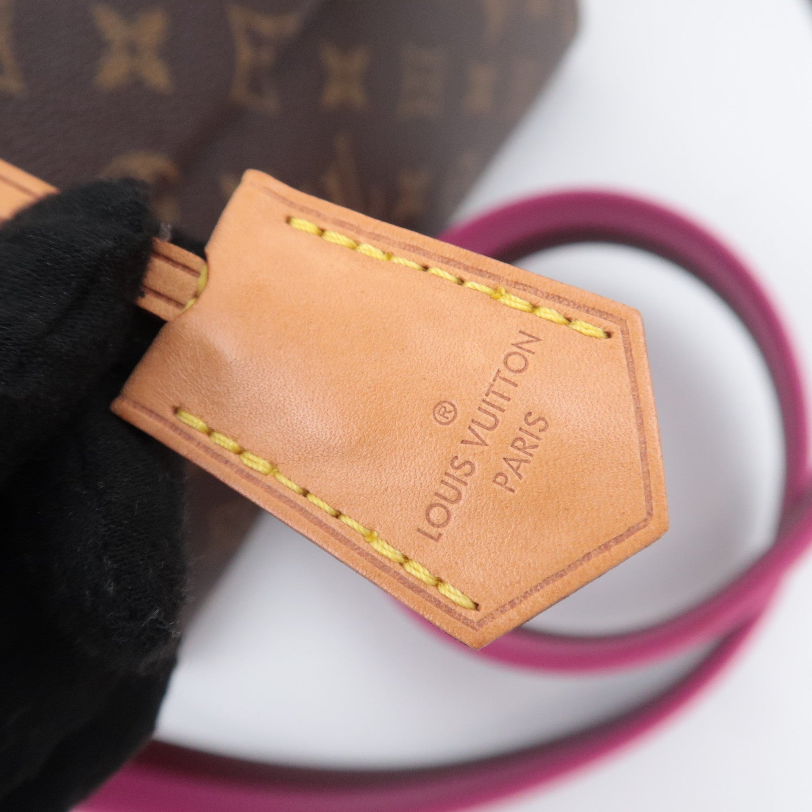 Louis Vuitton Monogram Cluny BB 2Way Handbag Fuchsia M42738