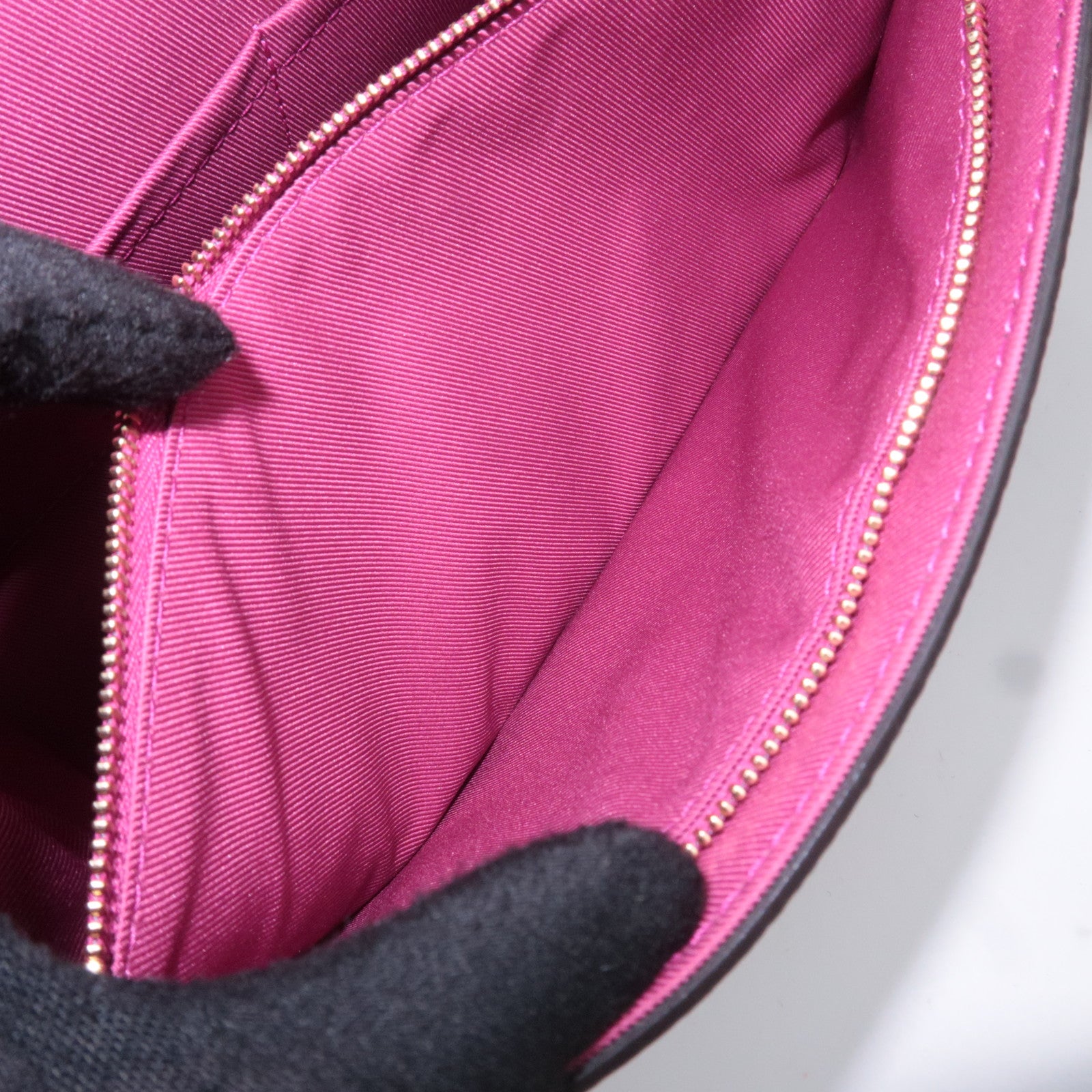 Louis Vuitton Monogram Cluny BB 2Way Handbag Fuchsia M42738