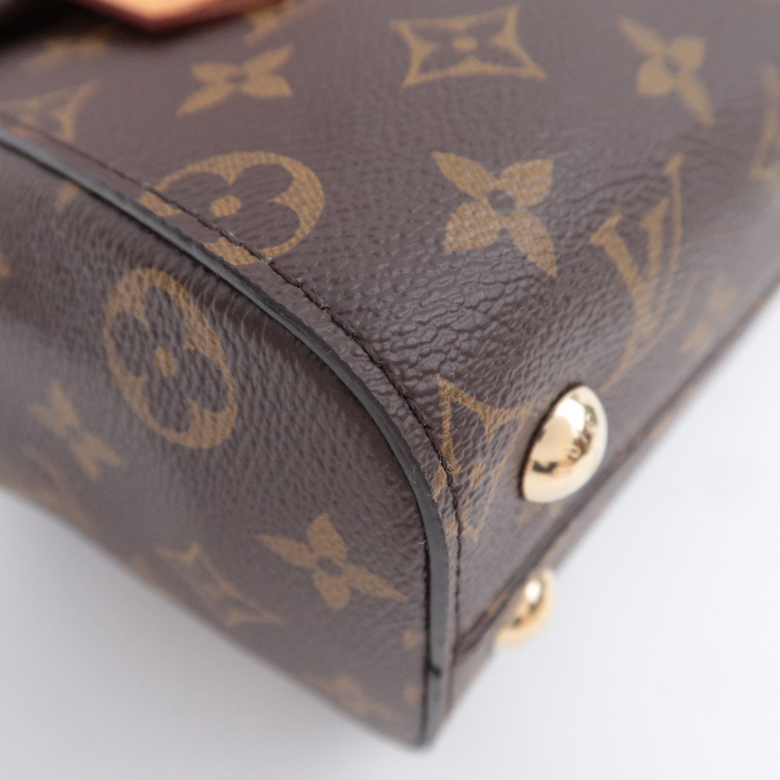 Louis Vuitton Monogram Cluny BB 2Way Handbag Fuchsia M42738