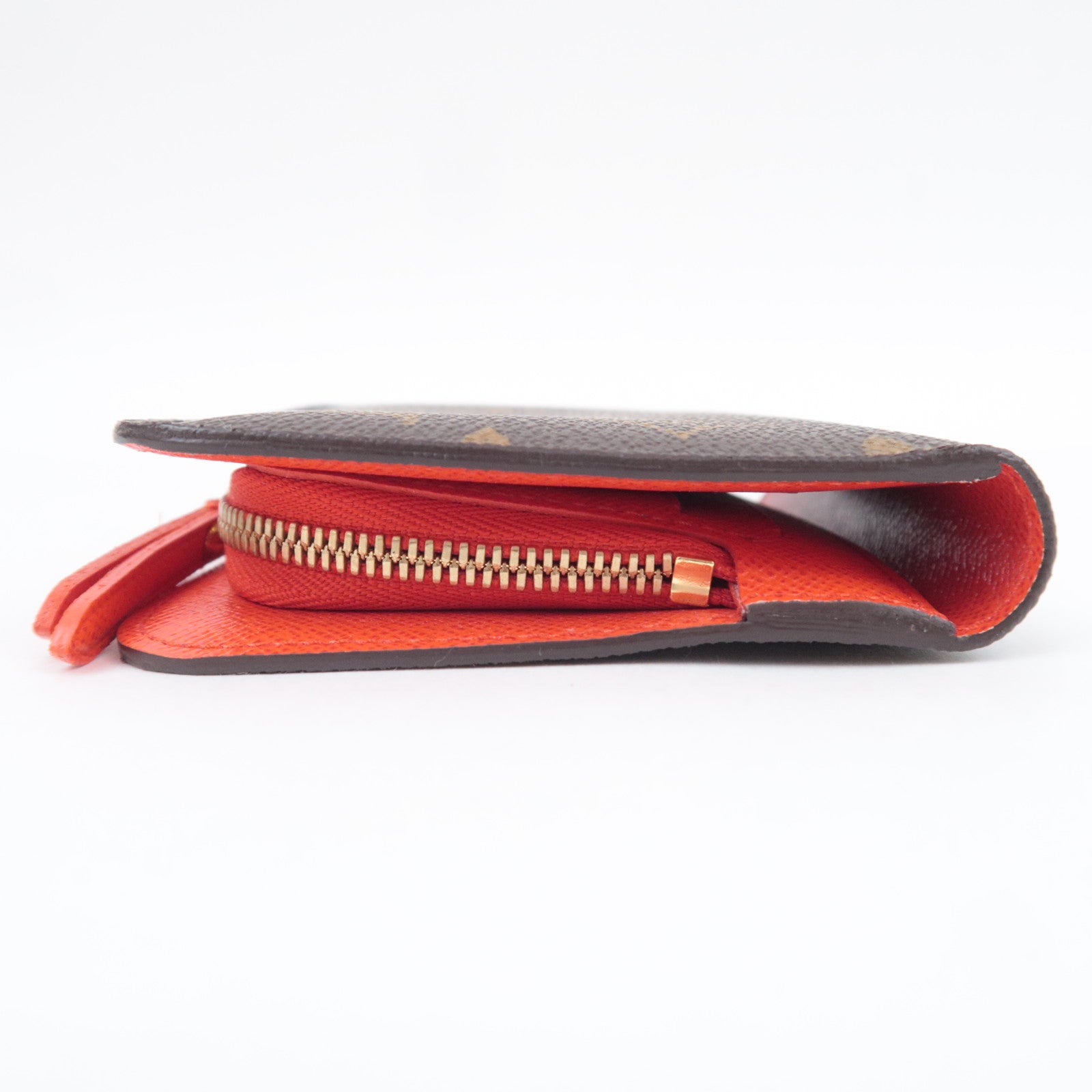 Louis Vuitton Monogram Portefeuille Insolite Wallet Orange M66704
