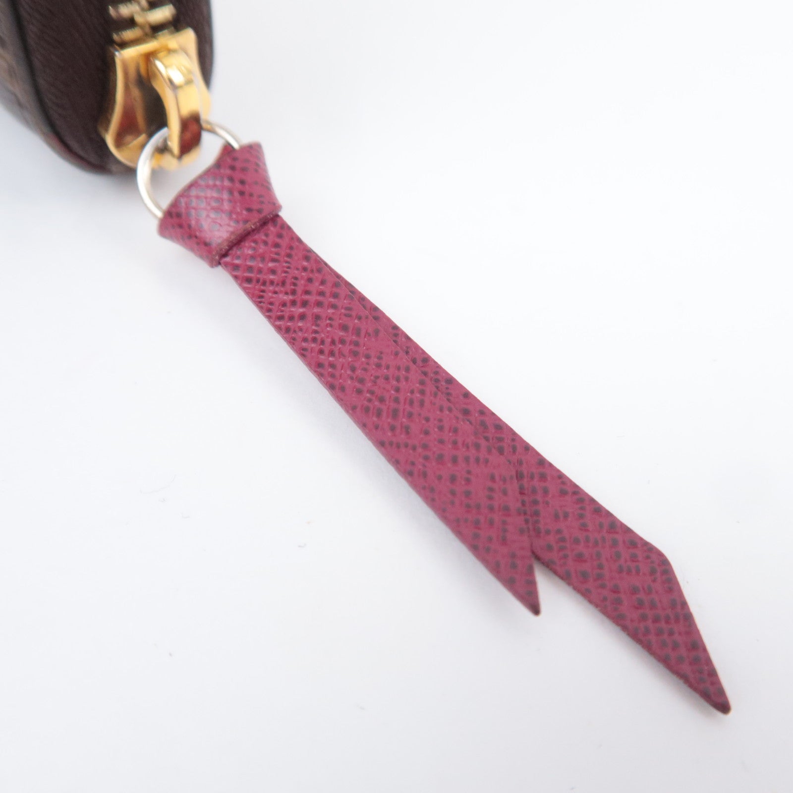 Louis Vuitton Monogram Portefeuille Clemence Long Wallet Fuchsia M60742