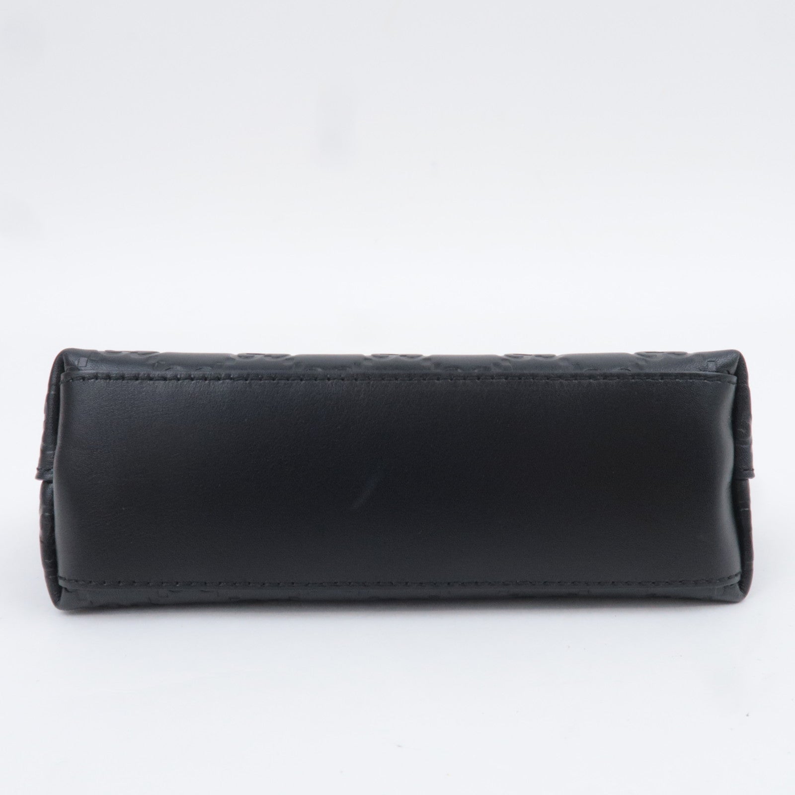 GUCCI Guccissima Leather Small Pouch Black 141811