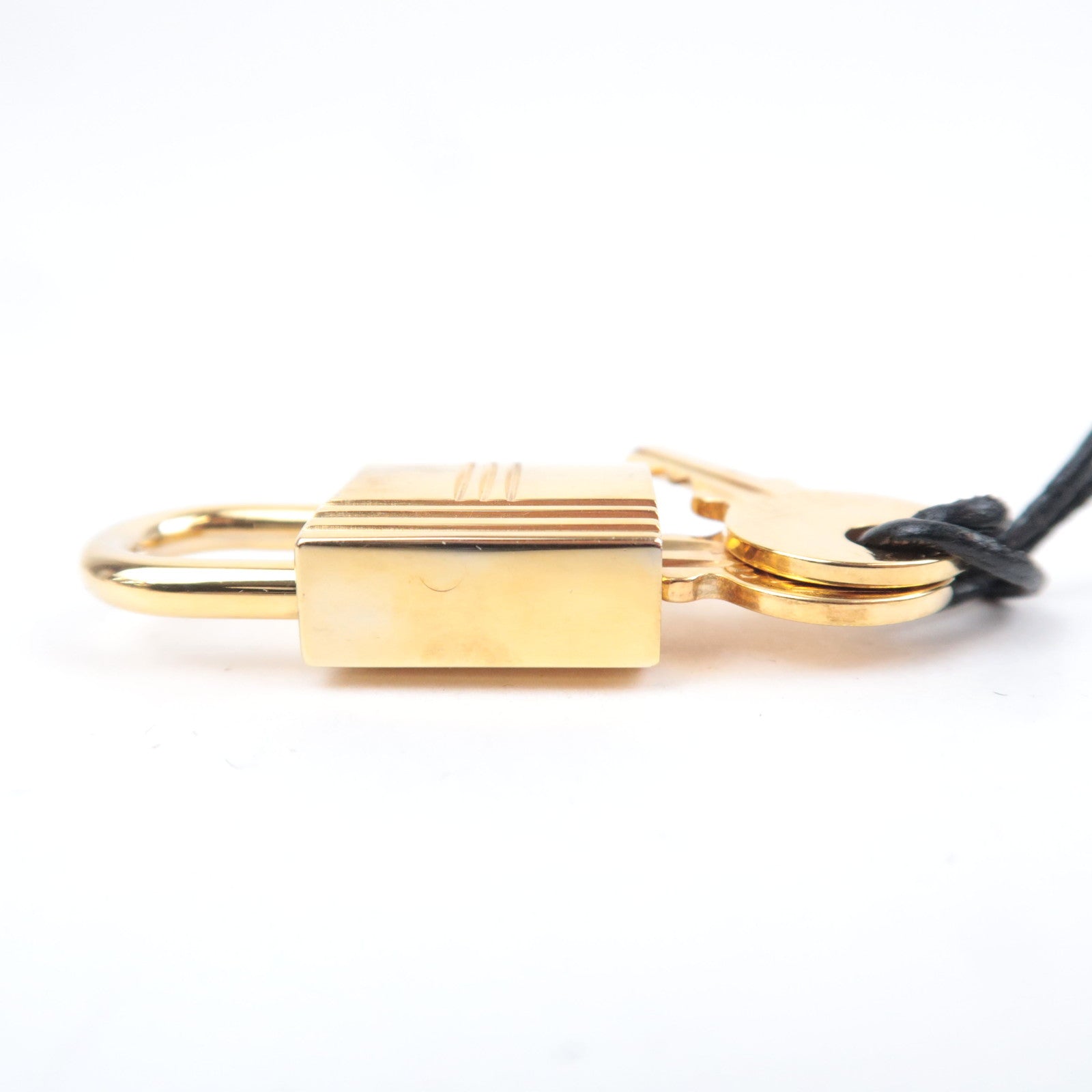 HERMES Key Lock No.100 Gold Color
