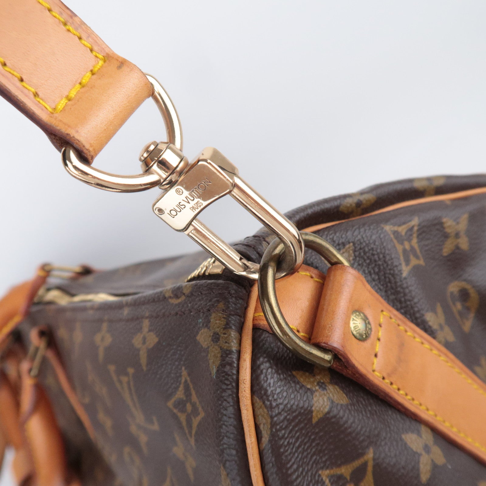 Louis Vuitton Monogram Keepall Bandouliere 60 Travel Bag M41412