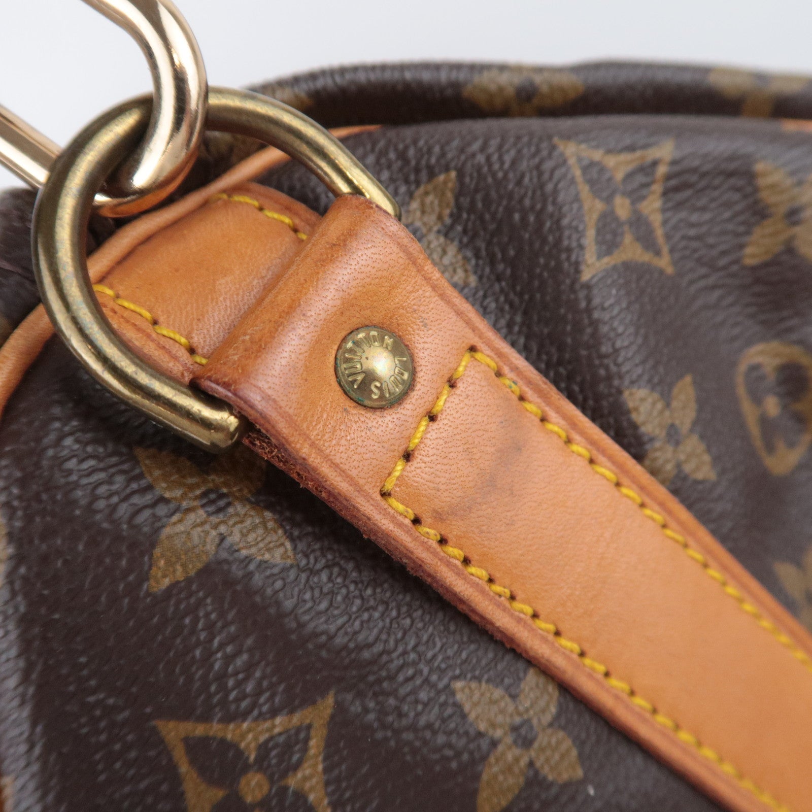Louis Vuitton Monogram Keepall Bandouliere 60 Travel Bag M41412