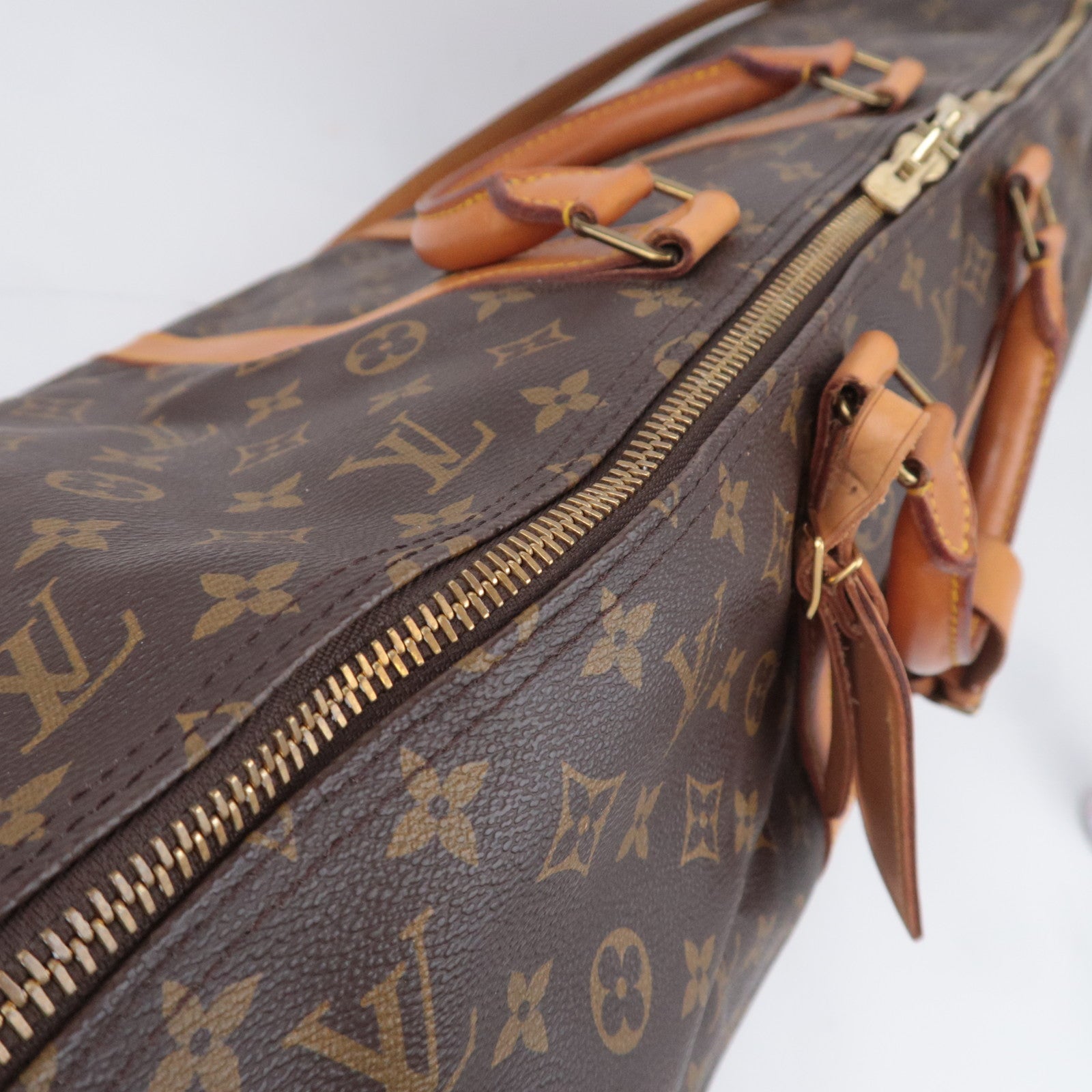 Louis Vuitton Monogram Keepall Bandouliere 60 Travel Bag M41412