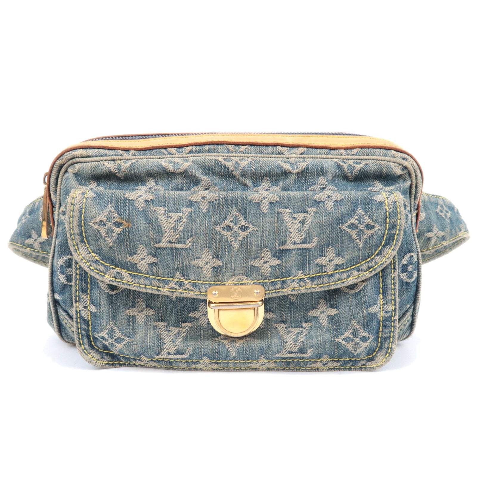 Louis Vuitton Monogram Denim Bum Bag Blue M9534790414