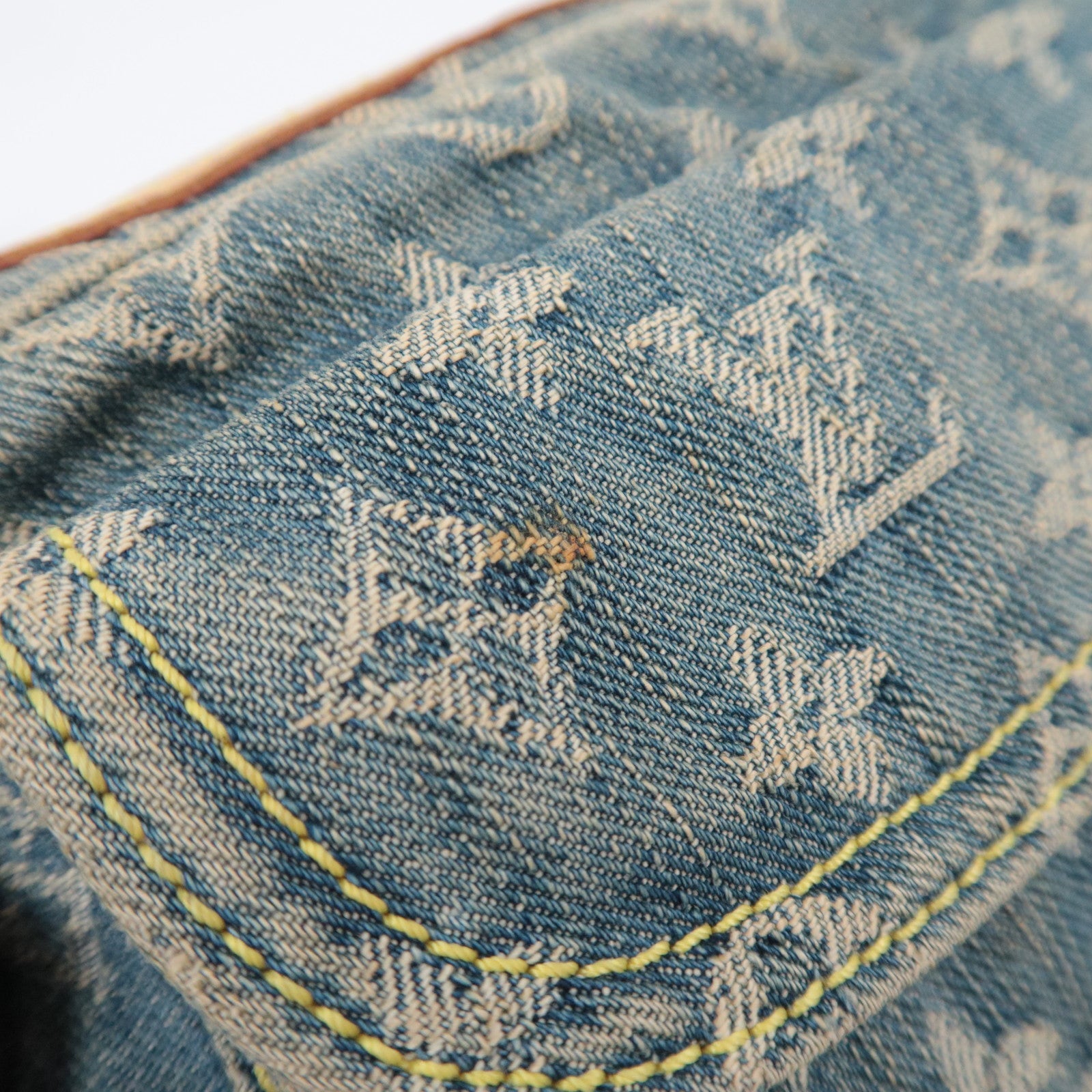 Louis Vuitton Monogram Denim Bum Bag Blue M95347