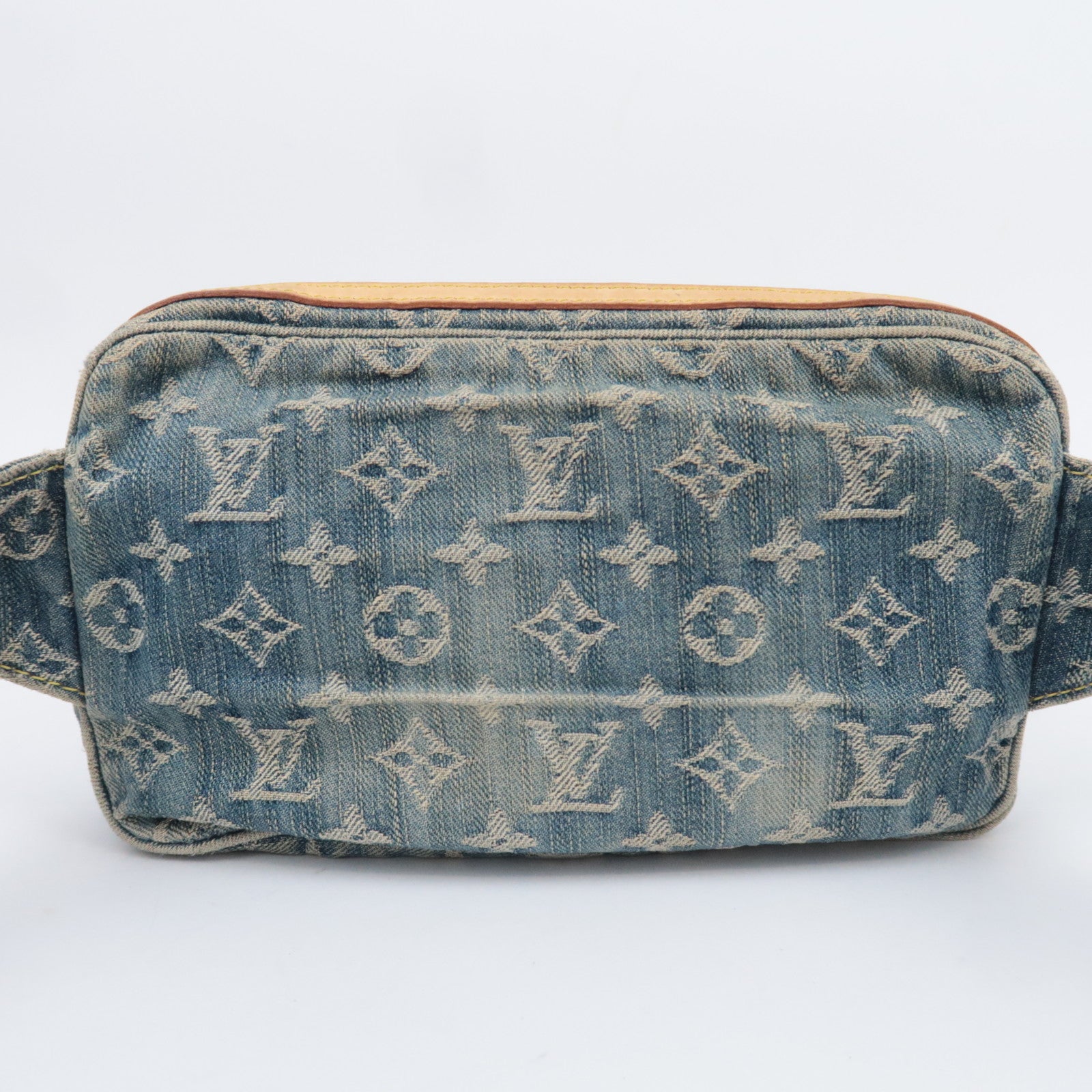 Louis Vuitton Monogram Denim Bum Bag Blue M95347
