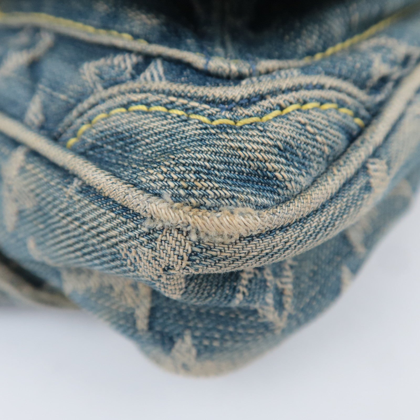 Louis Vuitton Monogram Denim Bum Bag Blue M95347
