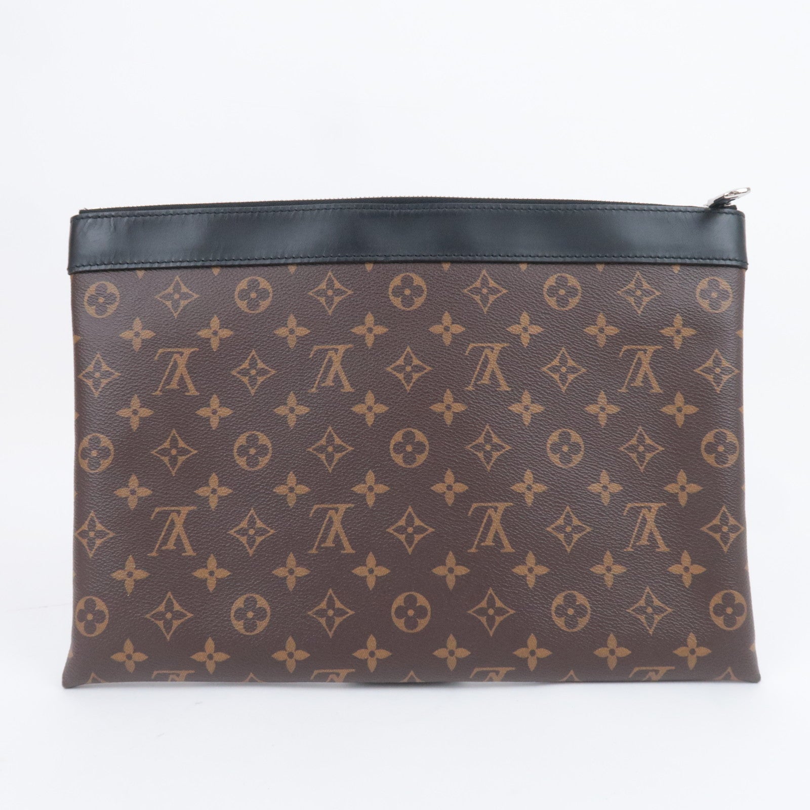 Louis Vuitton Monogram Macassar Pochette Discovery Clutch Bag M69411
