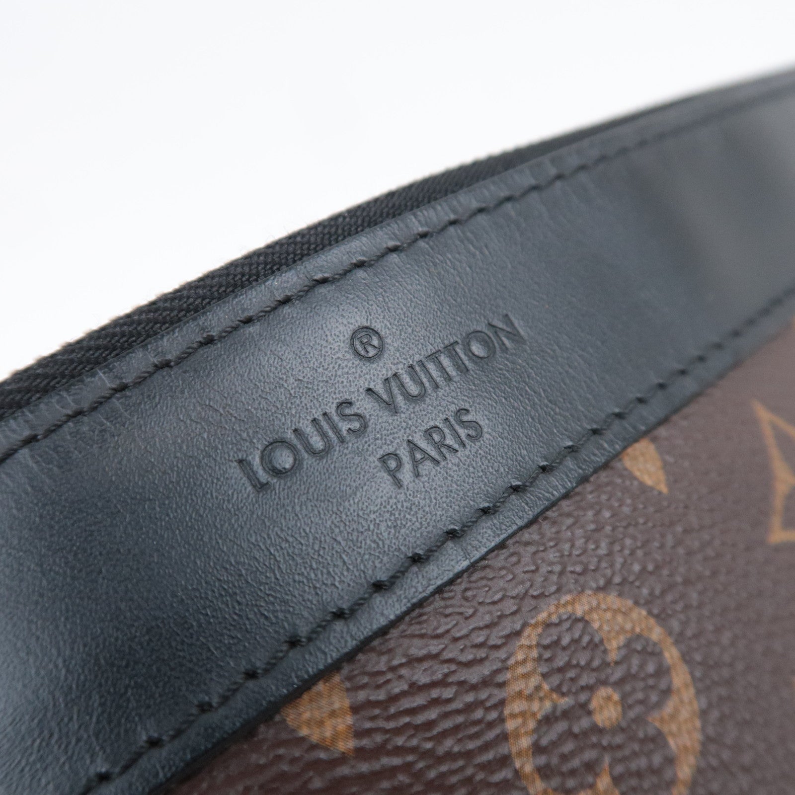 Louis Vuitton Monogram Macassar Pochette Discovery Clutch Bag M69411