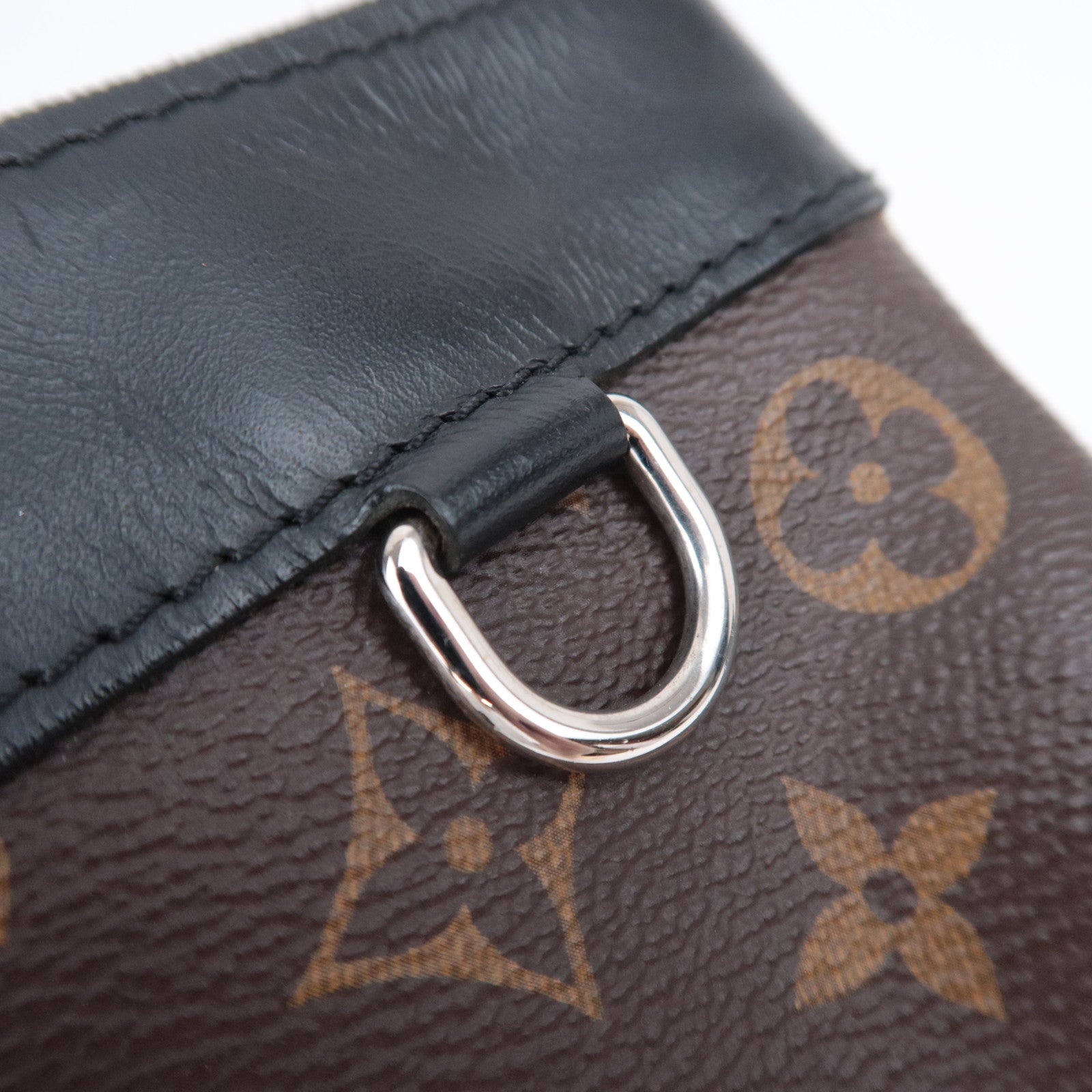 Louis Vuitton Monogram Macassar Pochette Discovery Clutch Bag M69411