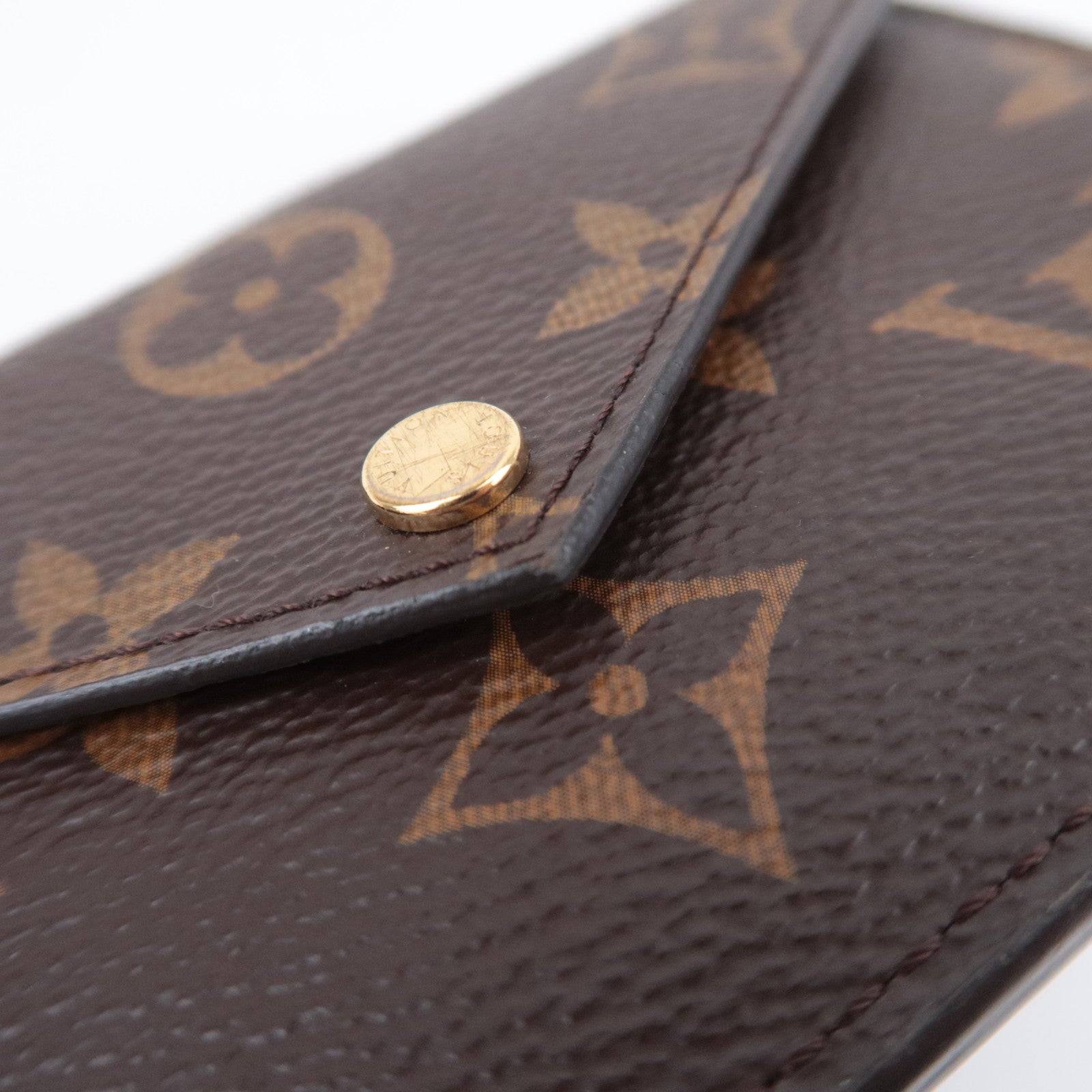 Louis Vuitton Monogram Porte Carte Recto Verso Fragment Case M69431