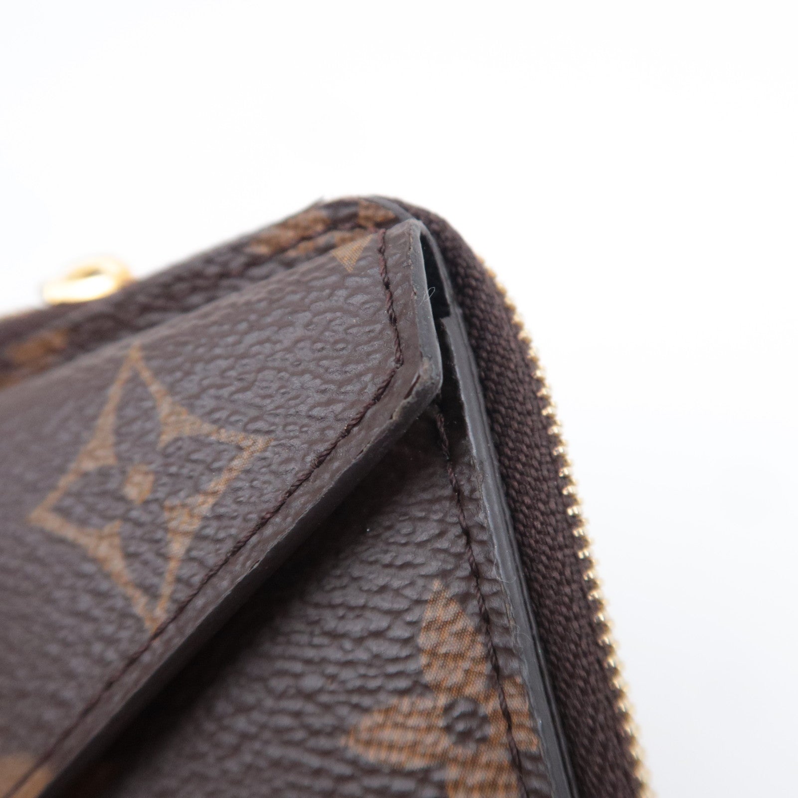 Louis Vuitton Monogram Porte Carte Recto Verso Fragment Case M69431
