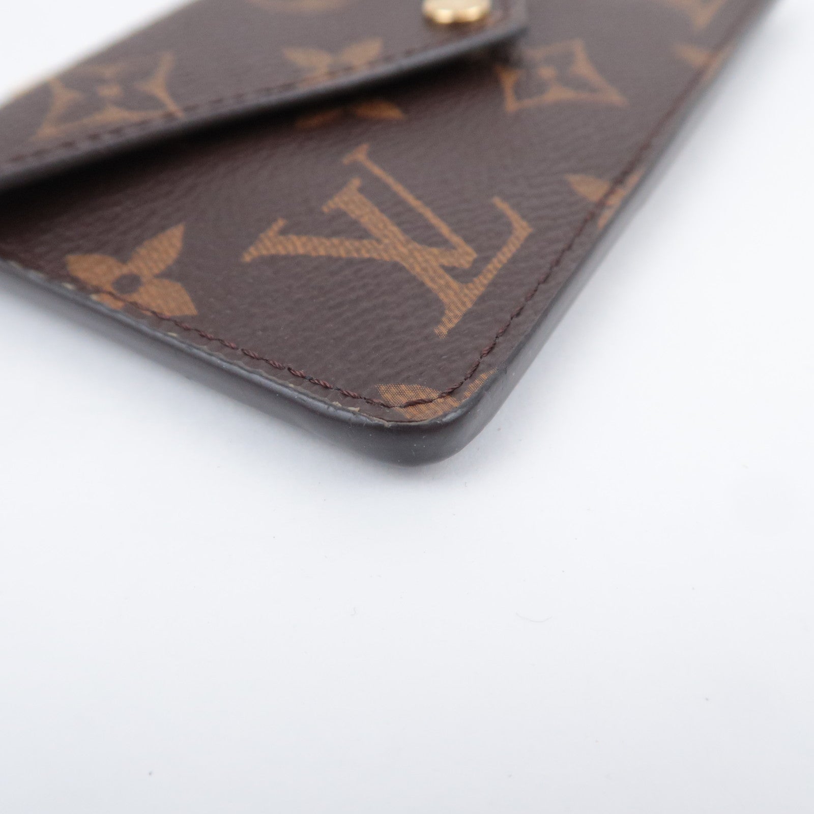Louis Vuitton Monogram Porte Carte Recto Verso Fragment Case M69431