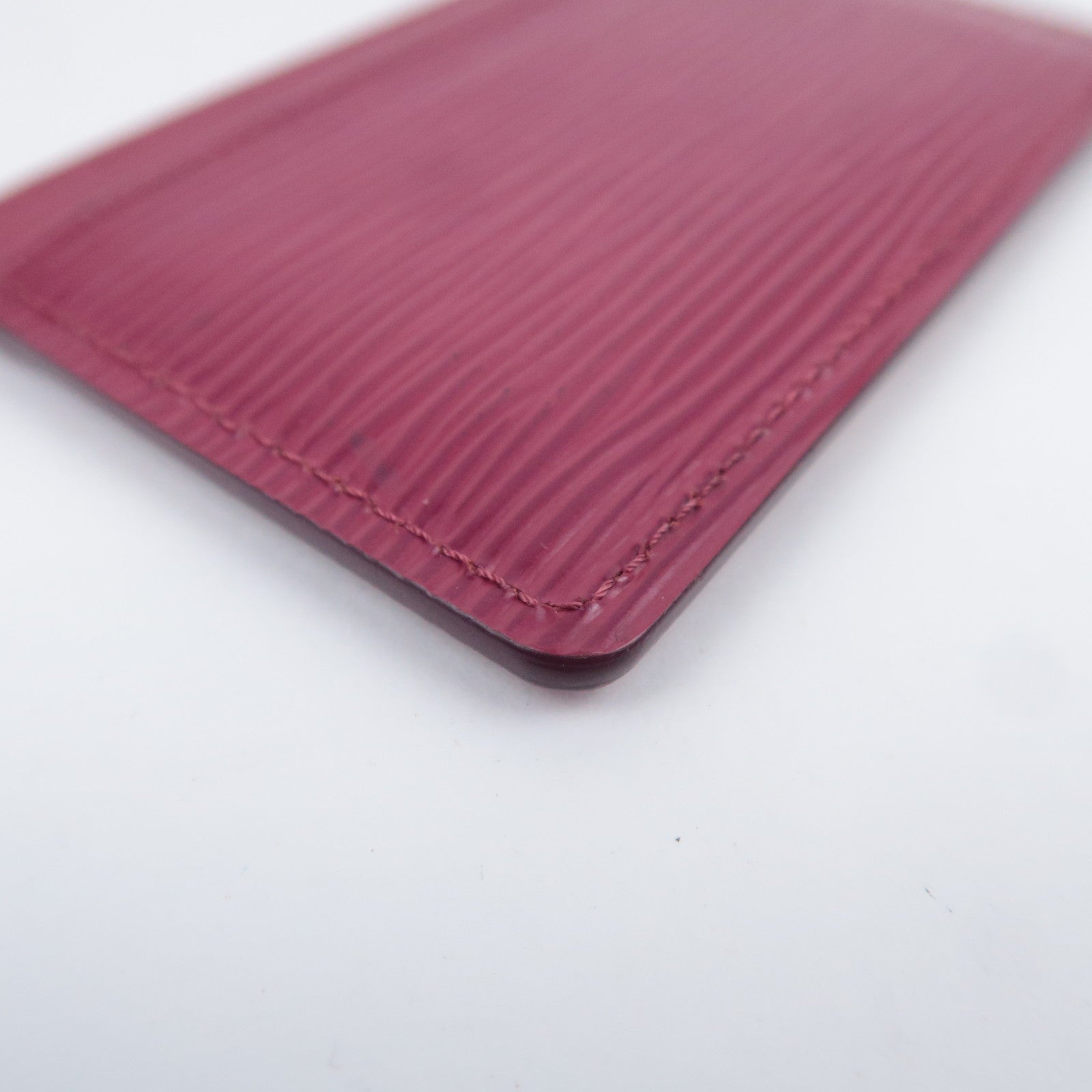 Louis Vuitton Epi Porte Cartes Simple Card Case Fuchsia M60327