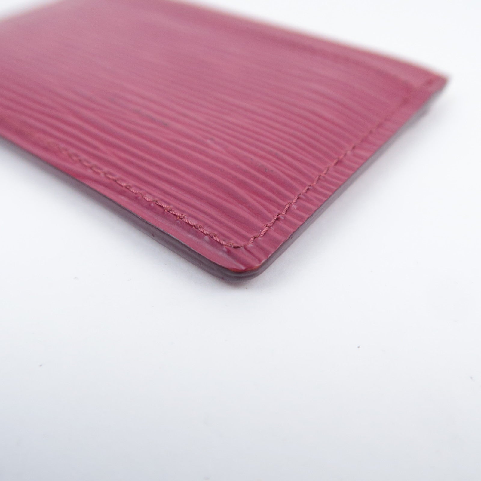 Louis Vuitton Epi Porte Cartes Simple Card Case Fuchsia M60327