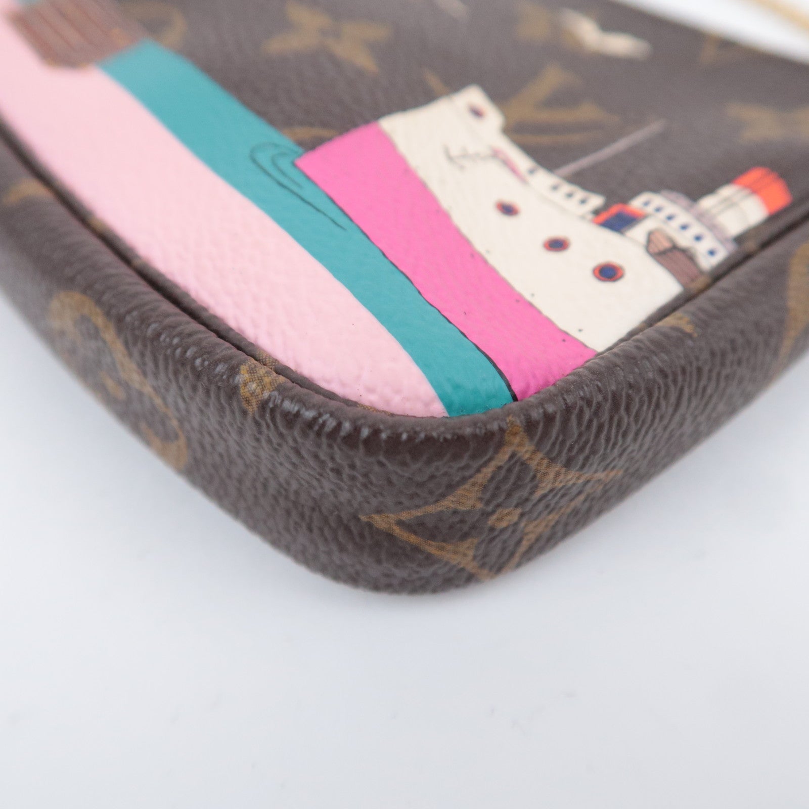 Louis Vuitton Monogram Mini Pochette Accessoires 2016 Cruise Collection Handbag M62141