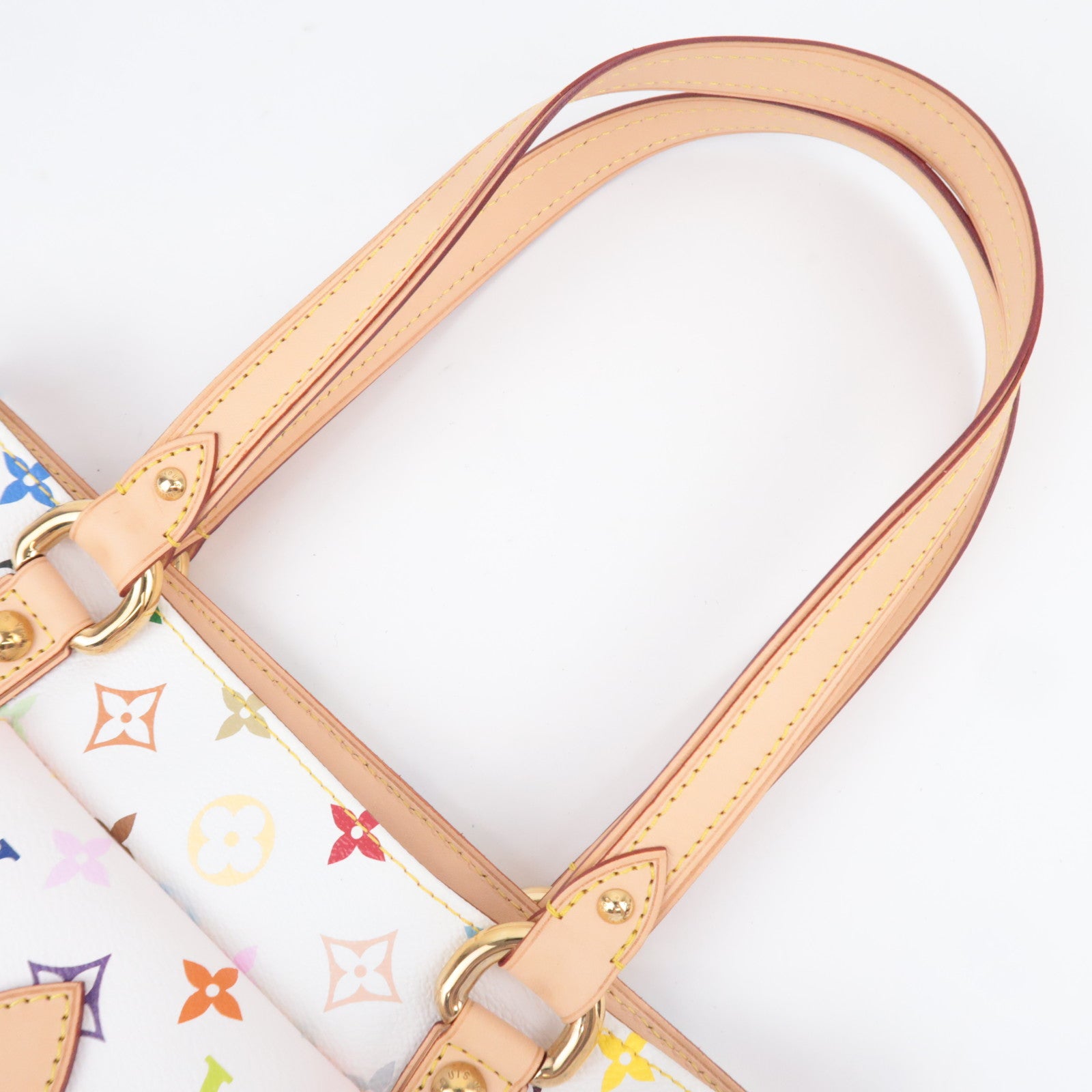 Louis Vuitton Monogram Multicolor Aurelia MM Shoulder Bag Blanc M40094