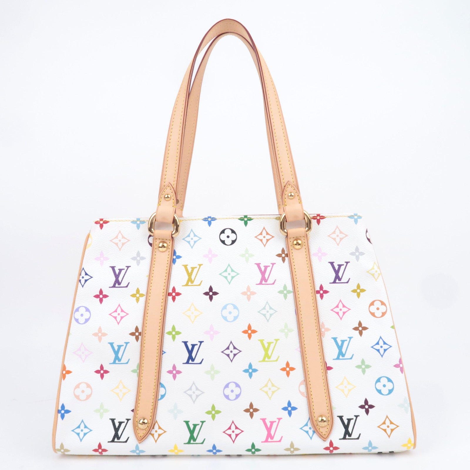 Louis Vuitton Monogram Multicolor Aurelia MM Shoulder Bag Blanc M40094